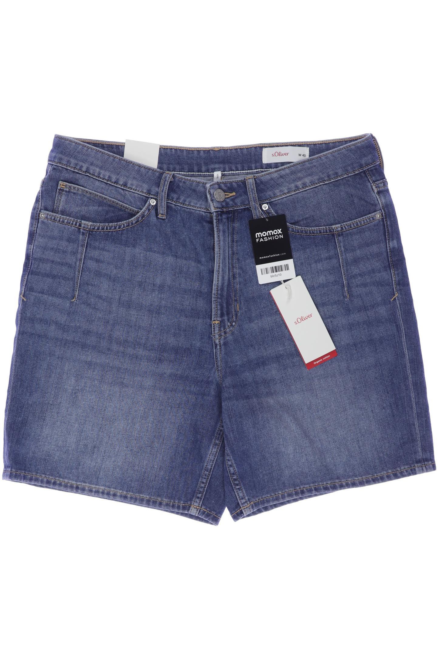 

s.Oliver Damen Shorts, blau, Gr. 40