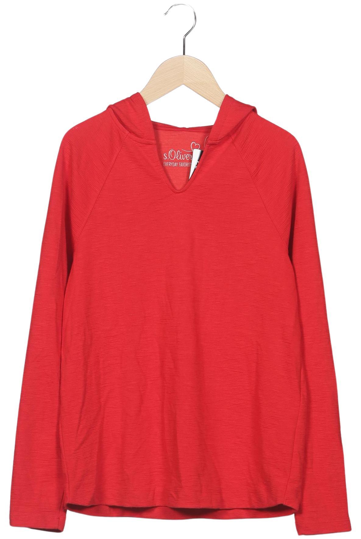 

s.Oliver Damen Kapuzenpullover, rot, Gr. 36