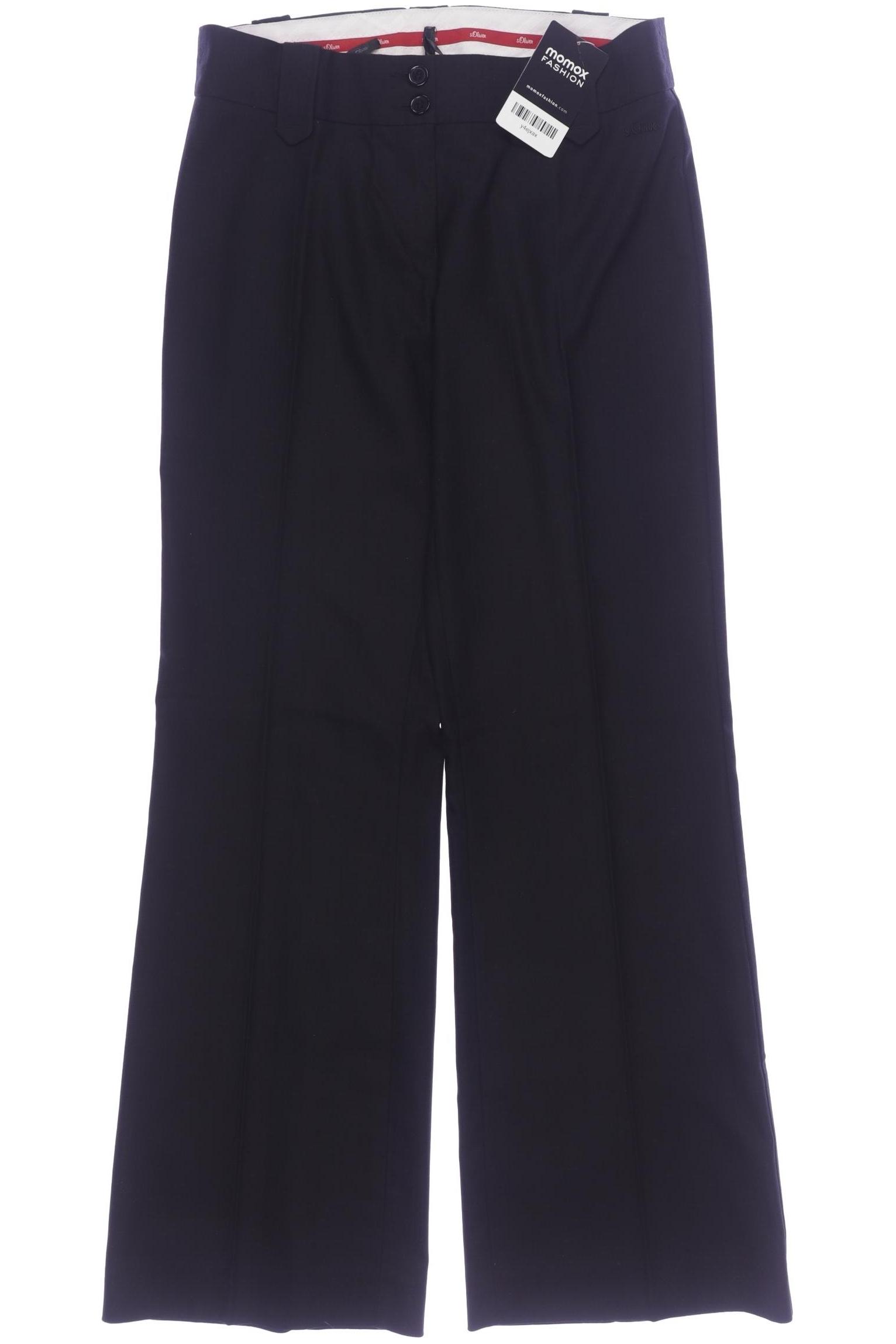 

s.Oliver Damen Stoffhose, schwarz, Gr. 34