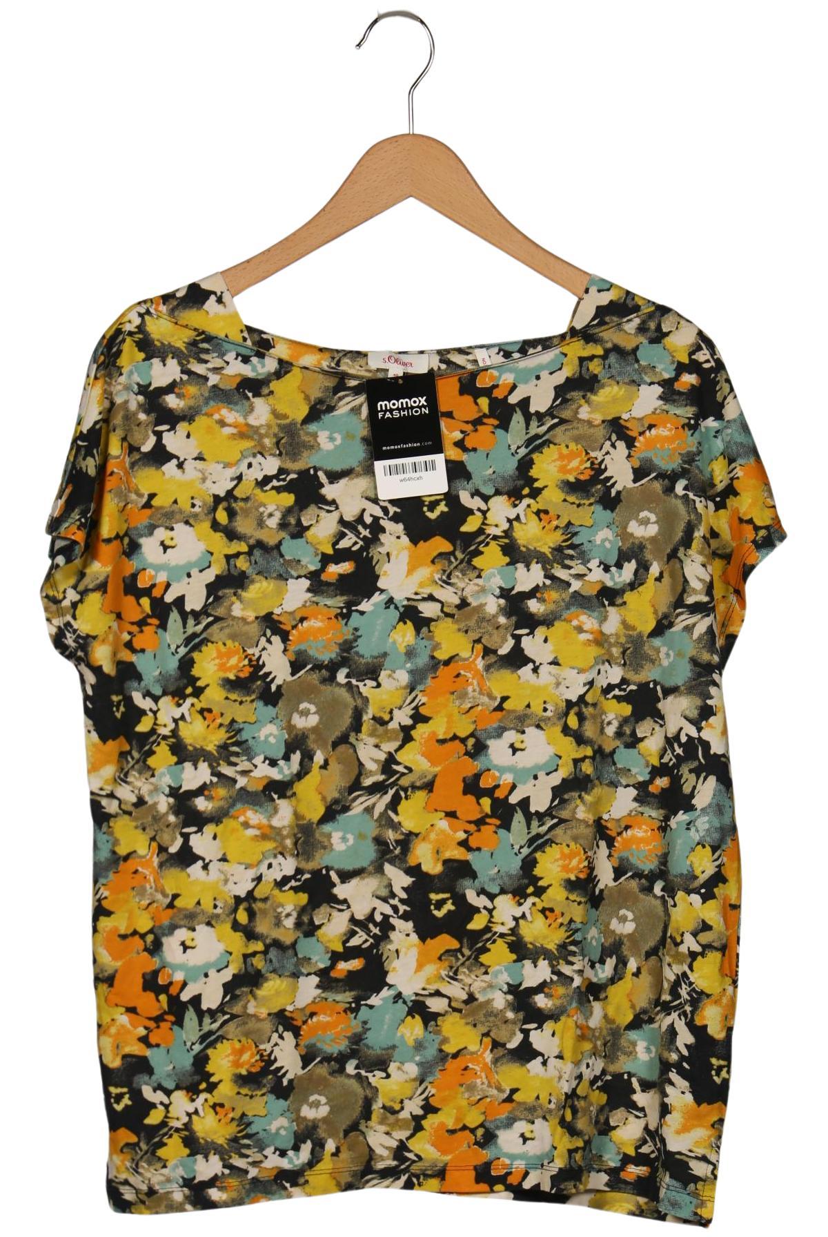 

s.Oliver Damen T-Shirt, gelb, Gr. 40