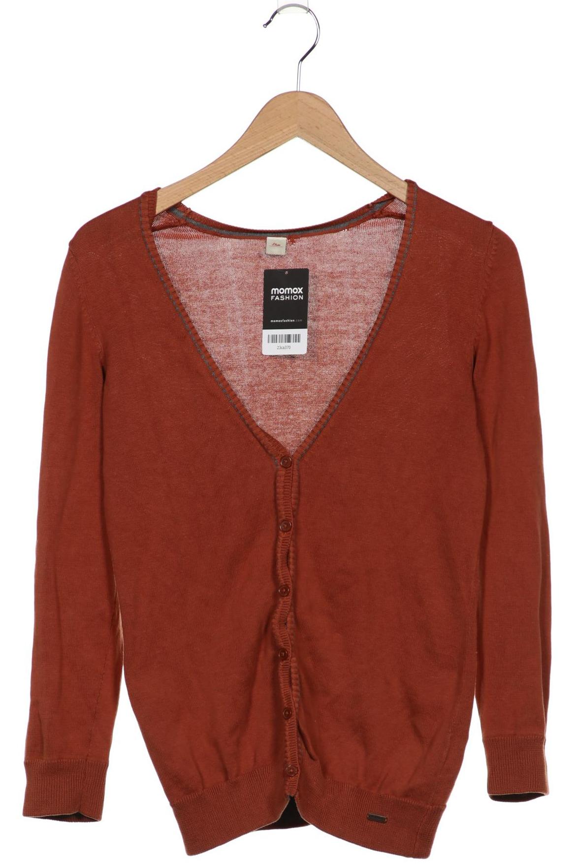 

s.Oliver Damen Strickjacke, braun, Gr. 34