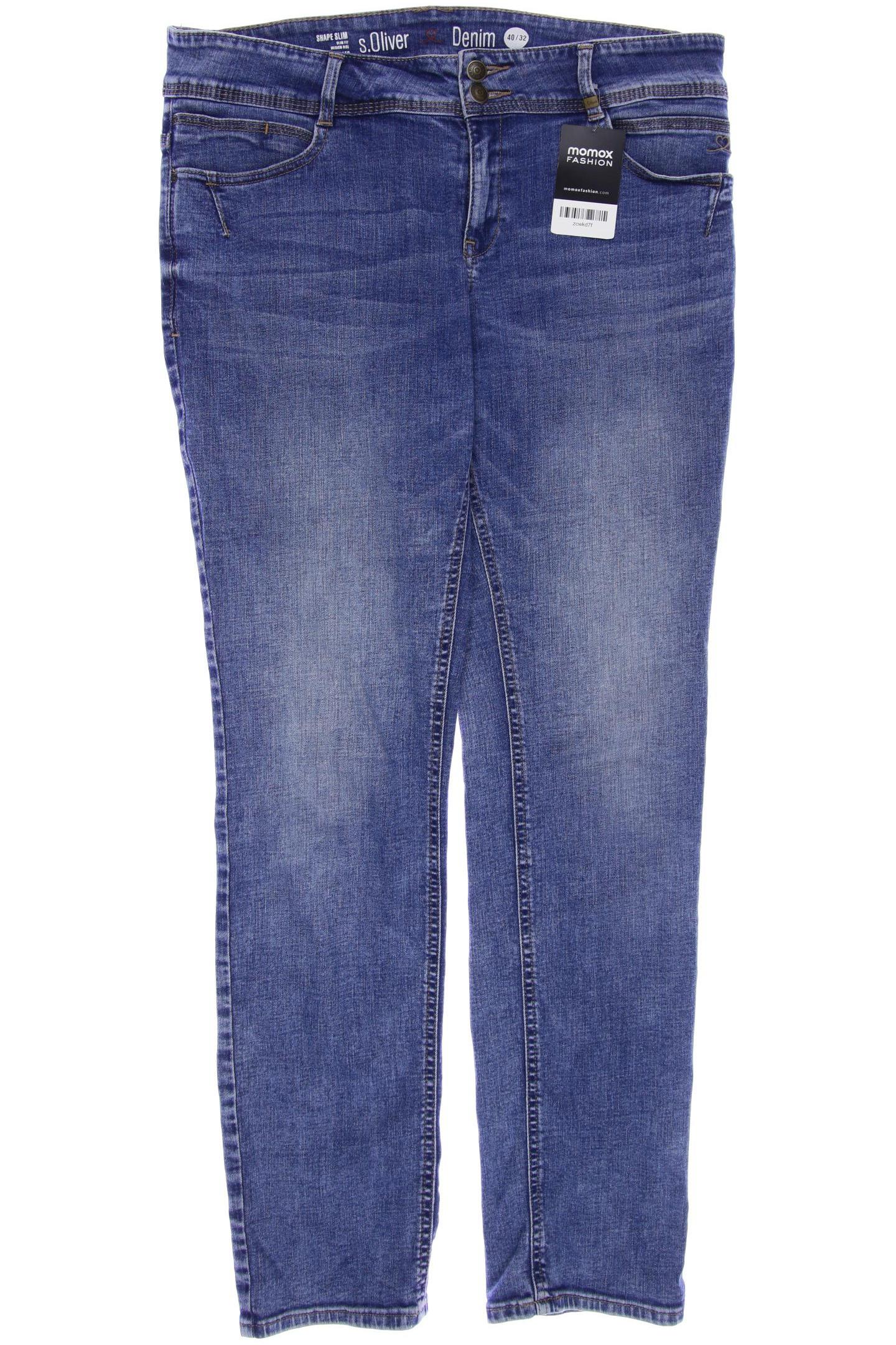 

s.Oliver Damen Jeans, blau
