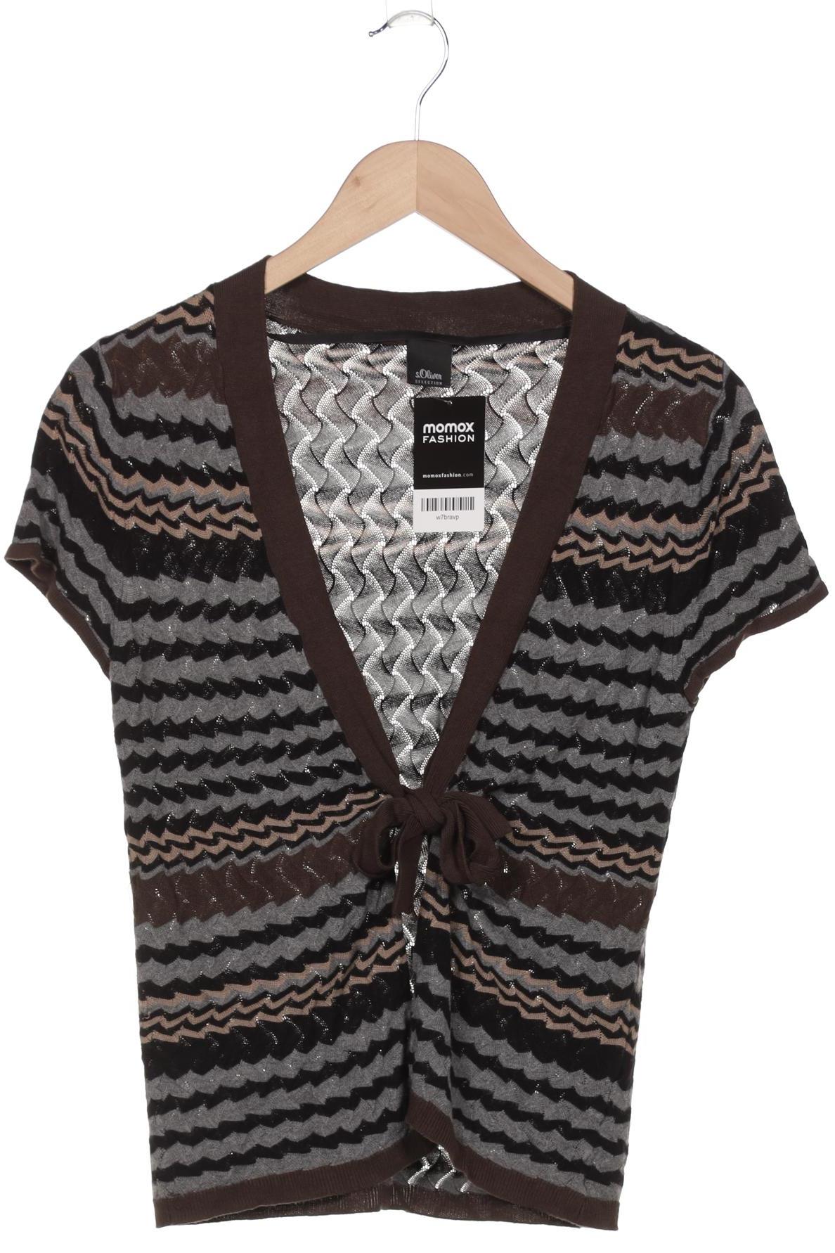 

s.Oliver Damen Strickjacke, grau, Gr. 40