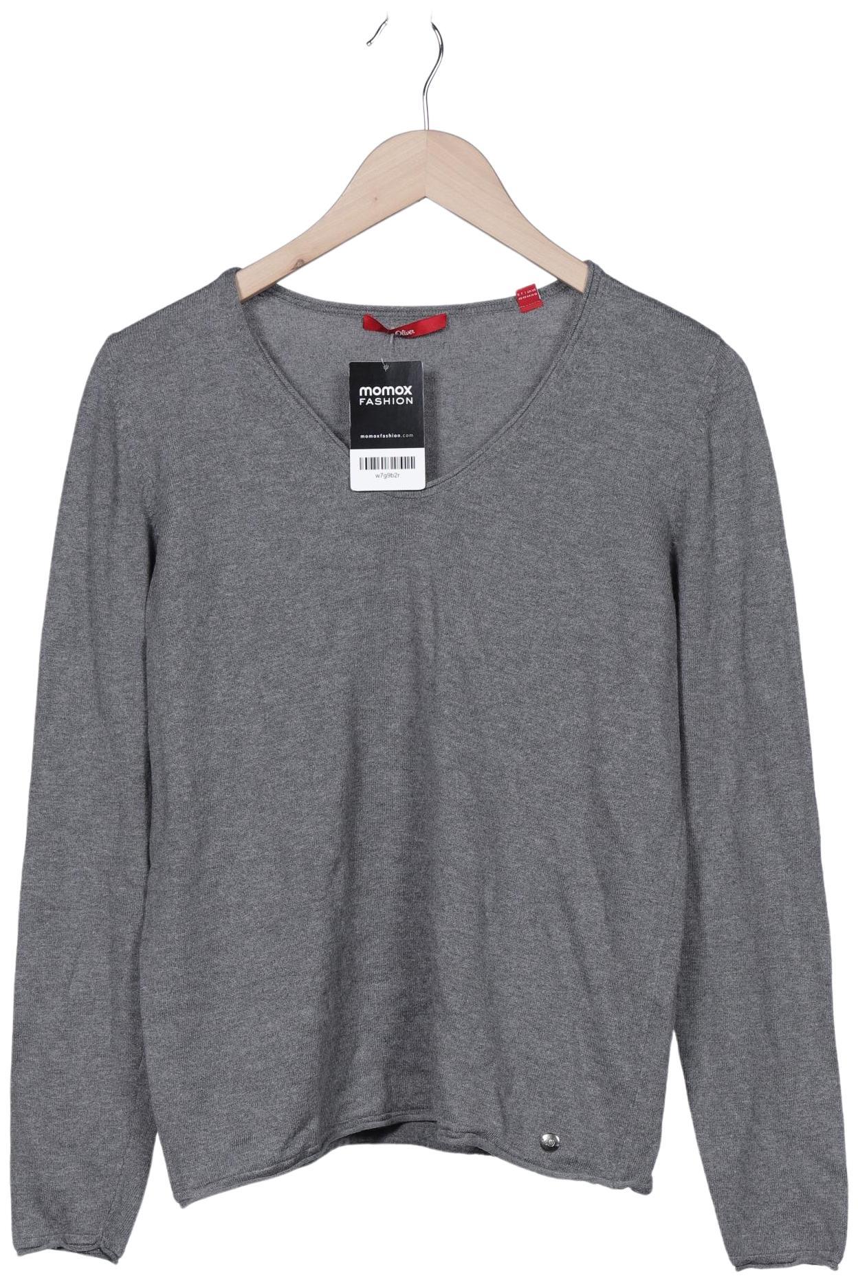 

s.Oliver Damen Pullover, grau, Gr. 40