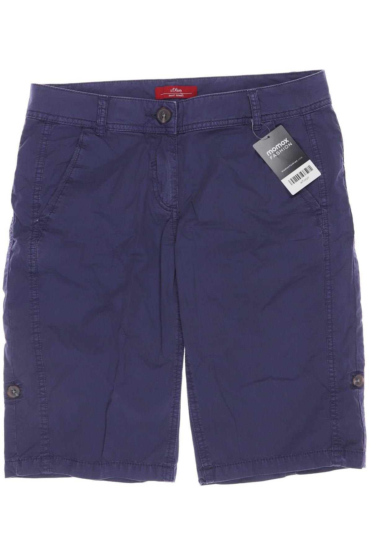 

s.Oliver Damen Shorts, marineblau