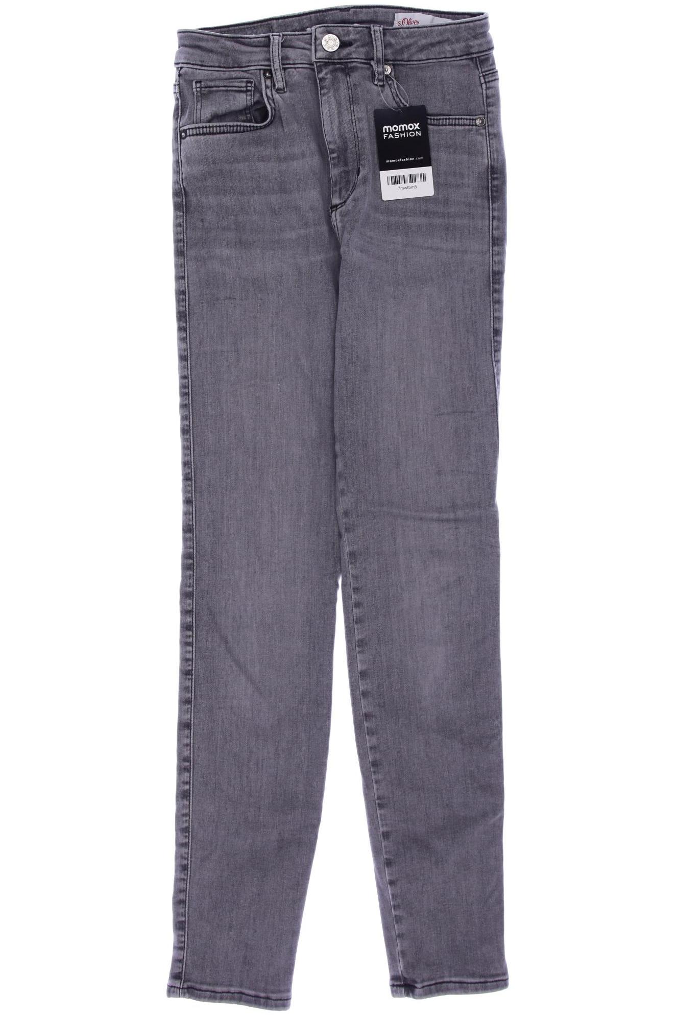 

s.Oliver Damen Jeans, grau