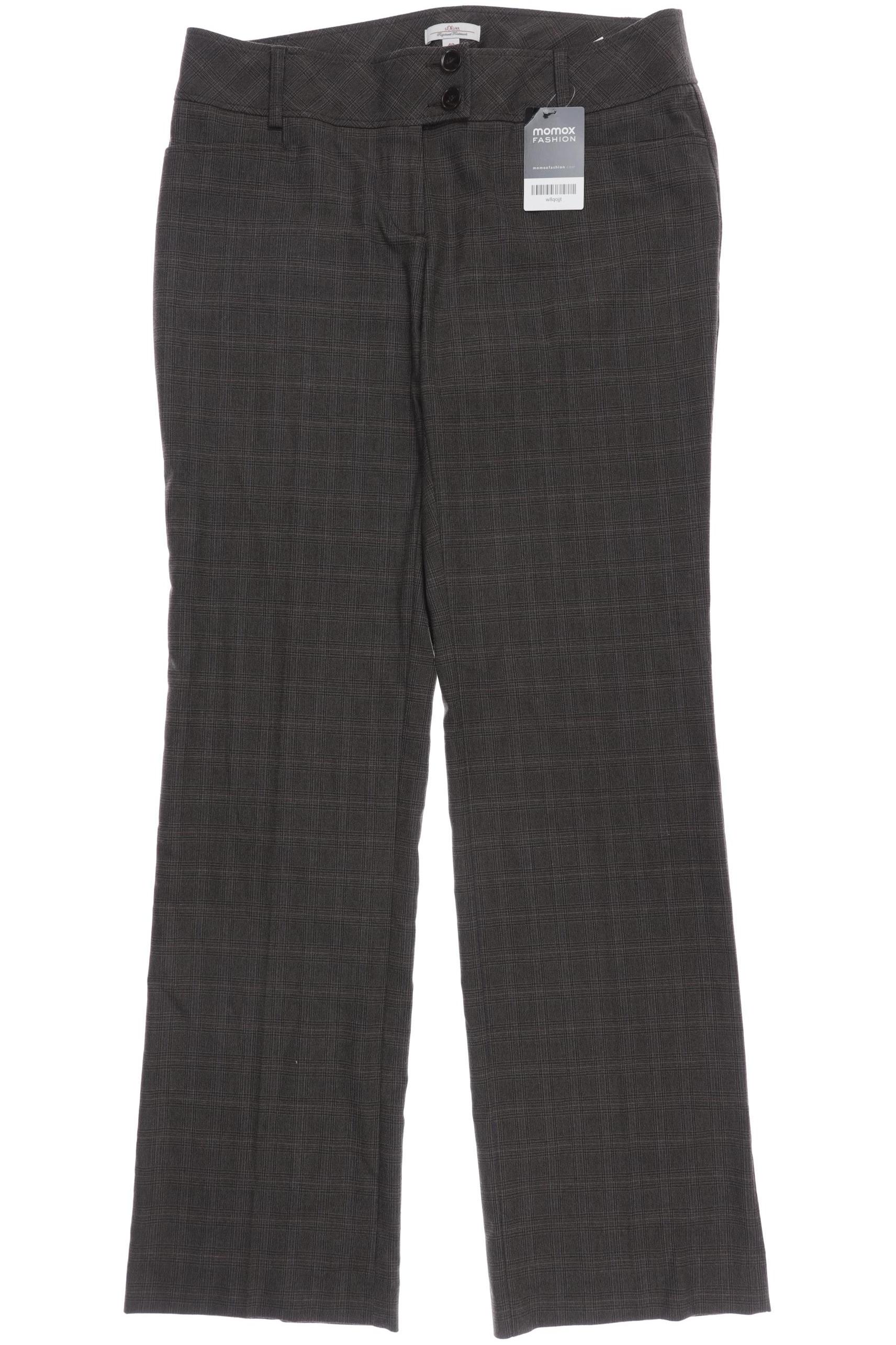 

s.Oliver Damen Stoffhose, braun, Gr. 40