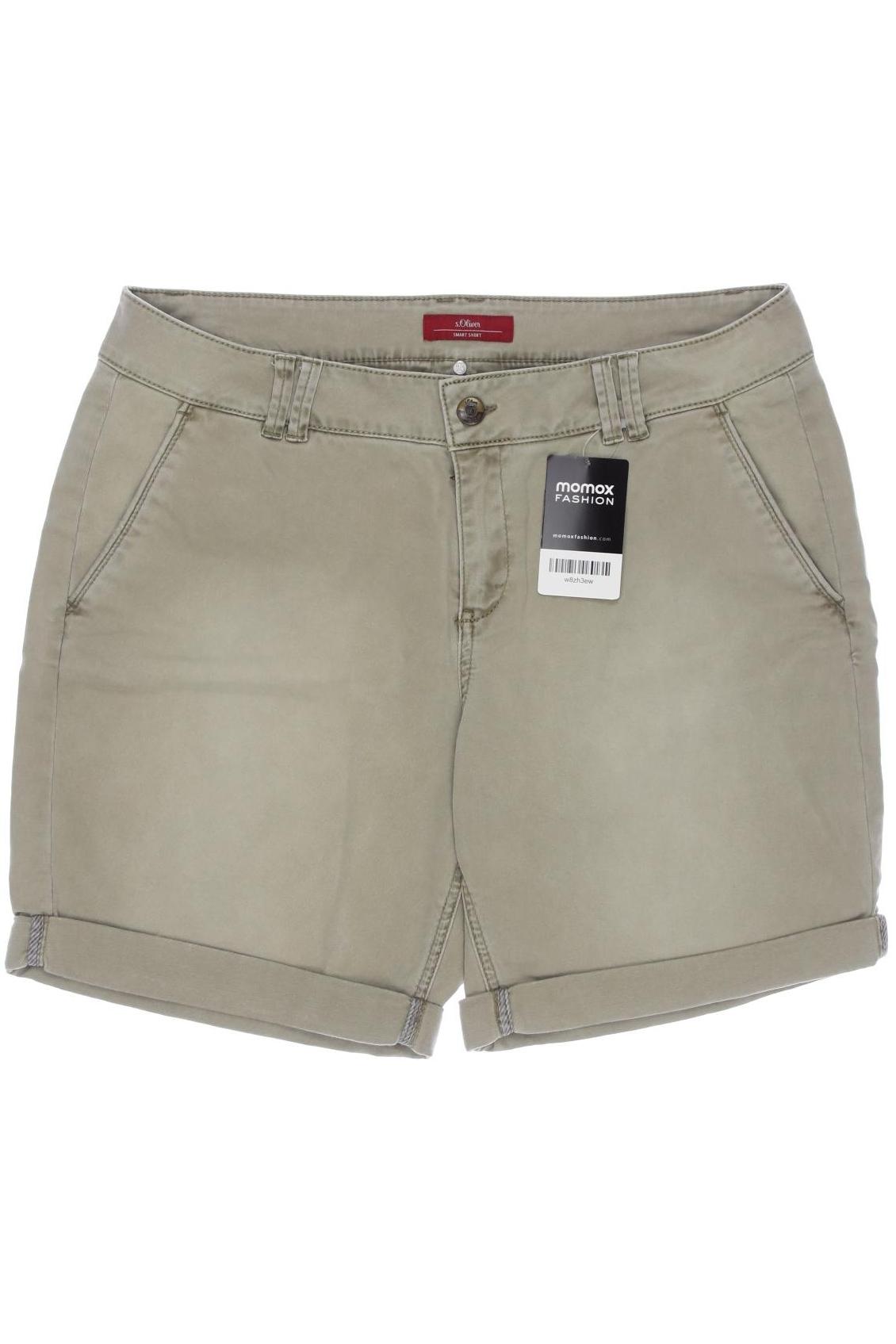 

s.Oliver Damen Shorts, grün, Gr. 38