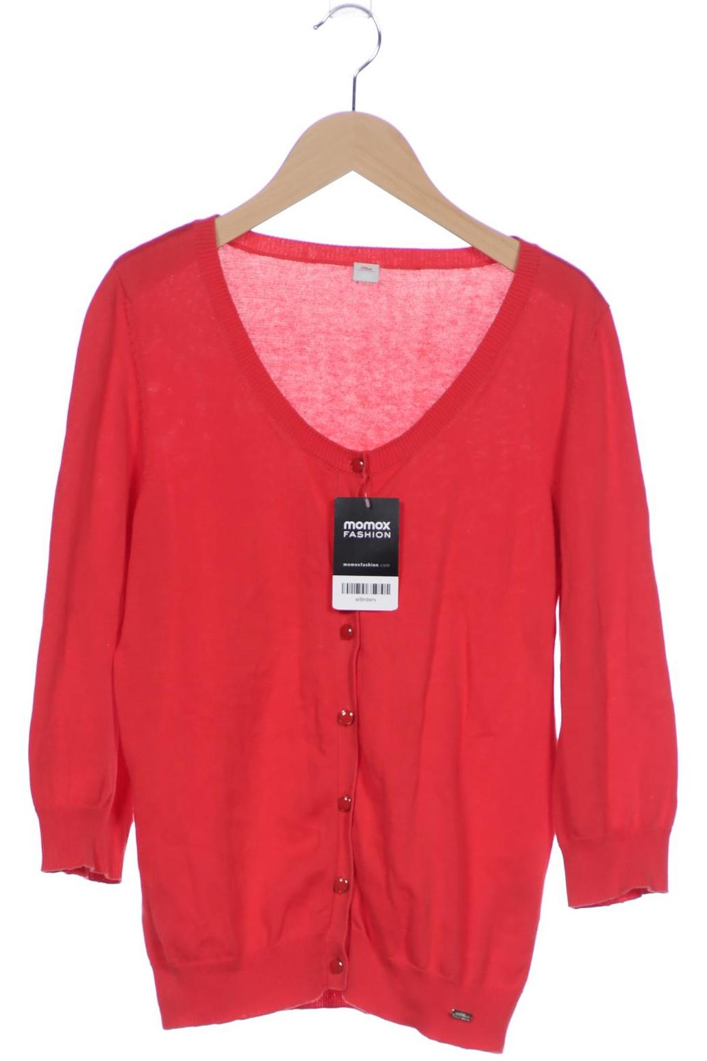 

s.Oliver Damen Strickjacke, rot, Gr. 38
