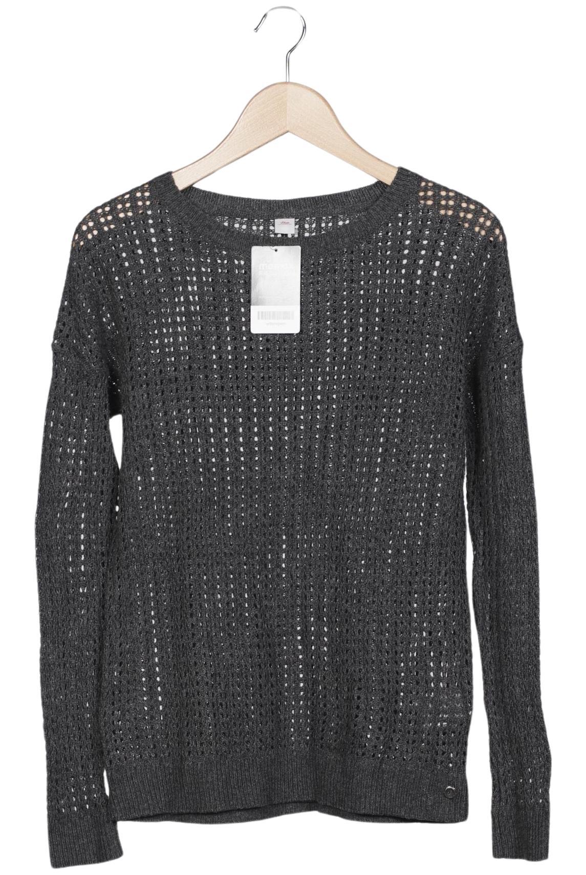 

s.Oliver Damen Pullover, grau, Gr. 38