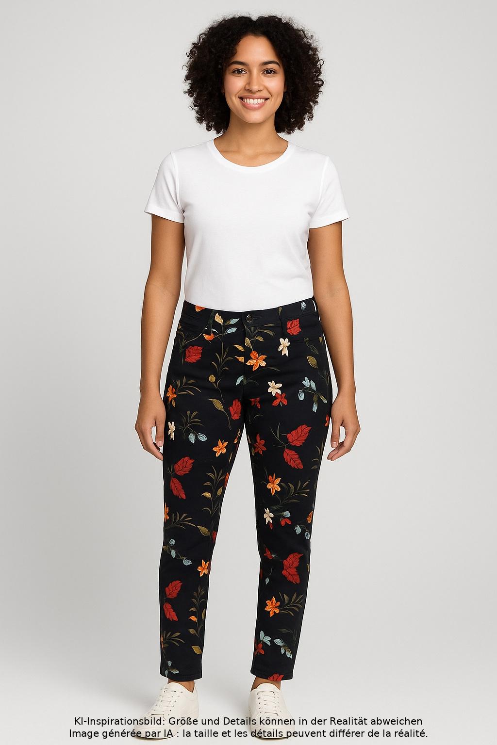 

s.Oliver Damen Stoffhose, mehrfarbig, Gr. 36