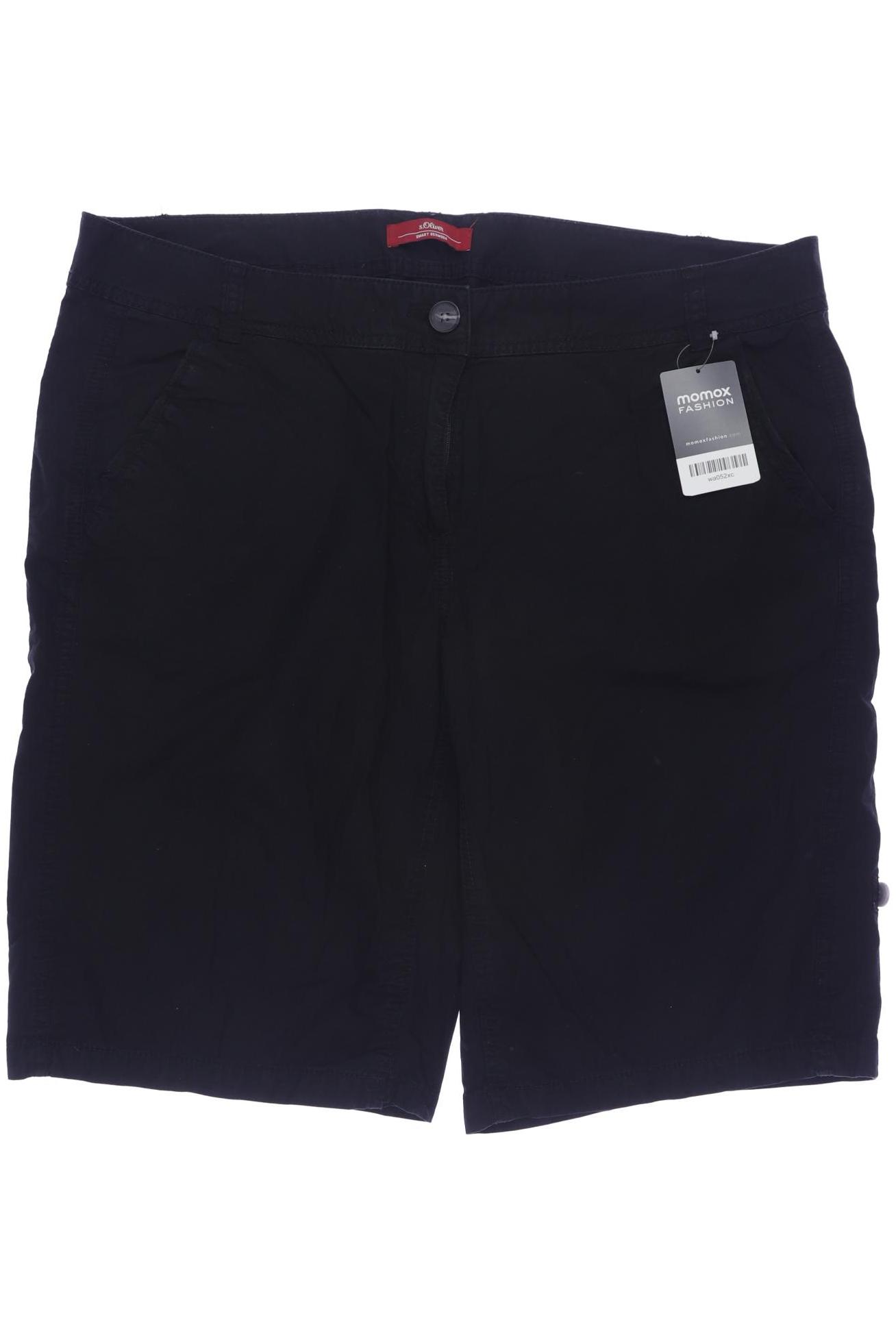 

s.Oliver Damen Shorts, schwarz, Gr. 44