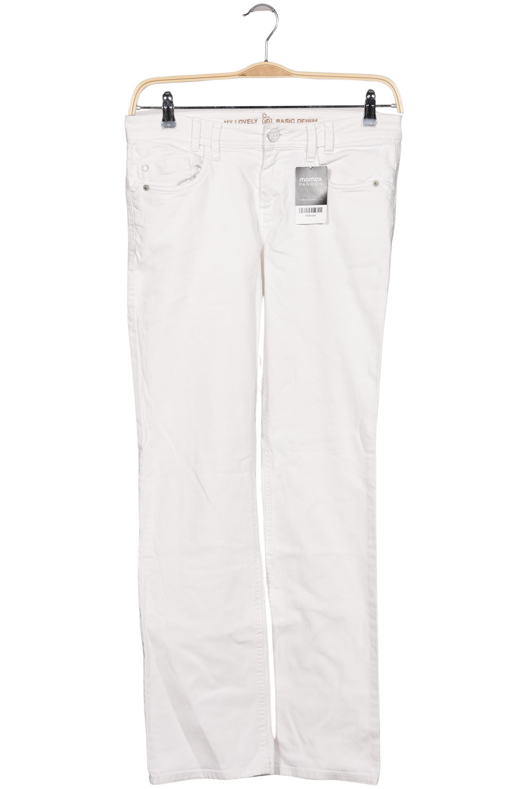 

s.Oliver Damen Jeans, weiß, Gr. 38