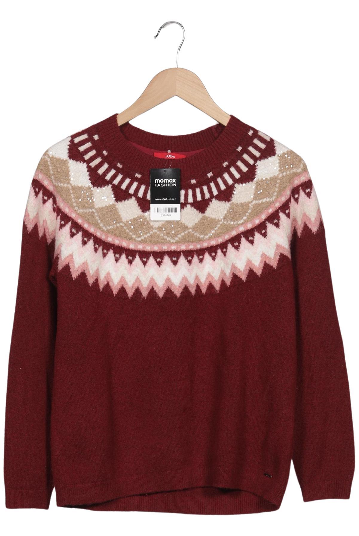 

s.Oliver Damen Pullover, bordeaux, Gr. 36