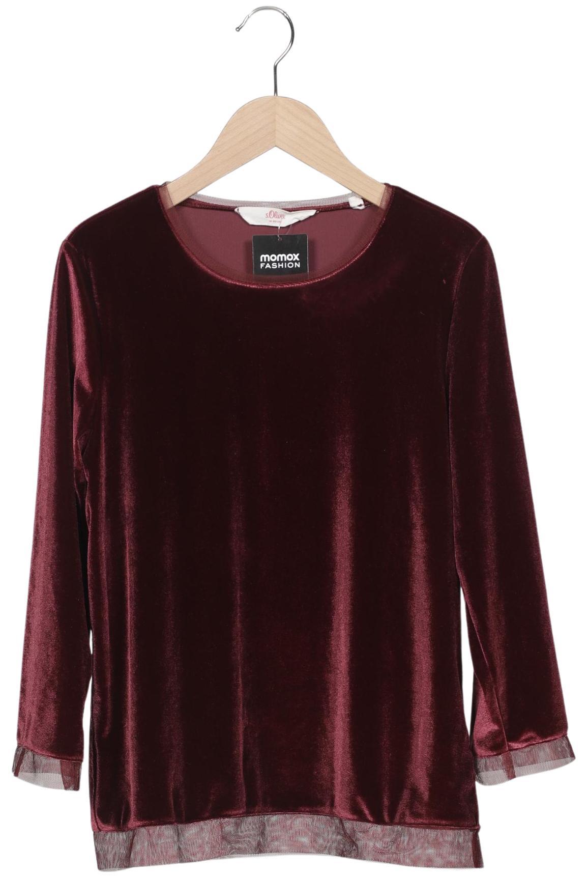 

s.Oliver Damen Langarmshirt, bordeaux, Gr. 38