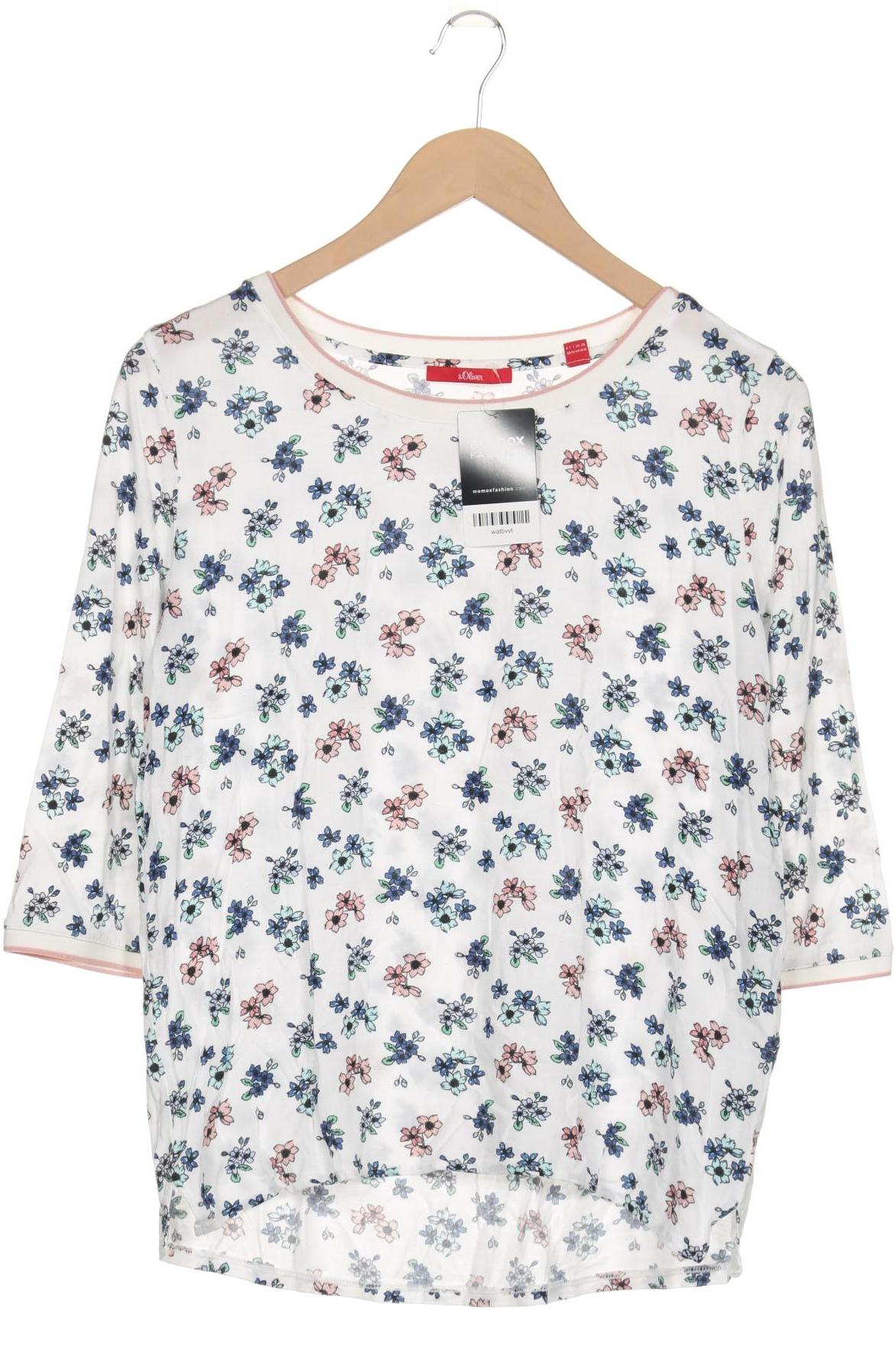 

s.Oliver Damen Langarmshirt, mehrfarbig, Gr. 40