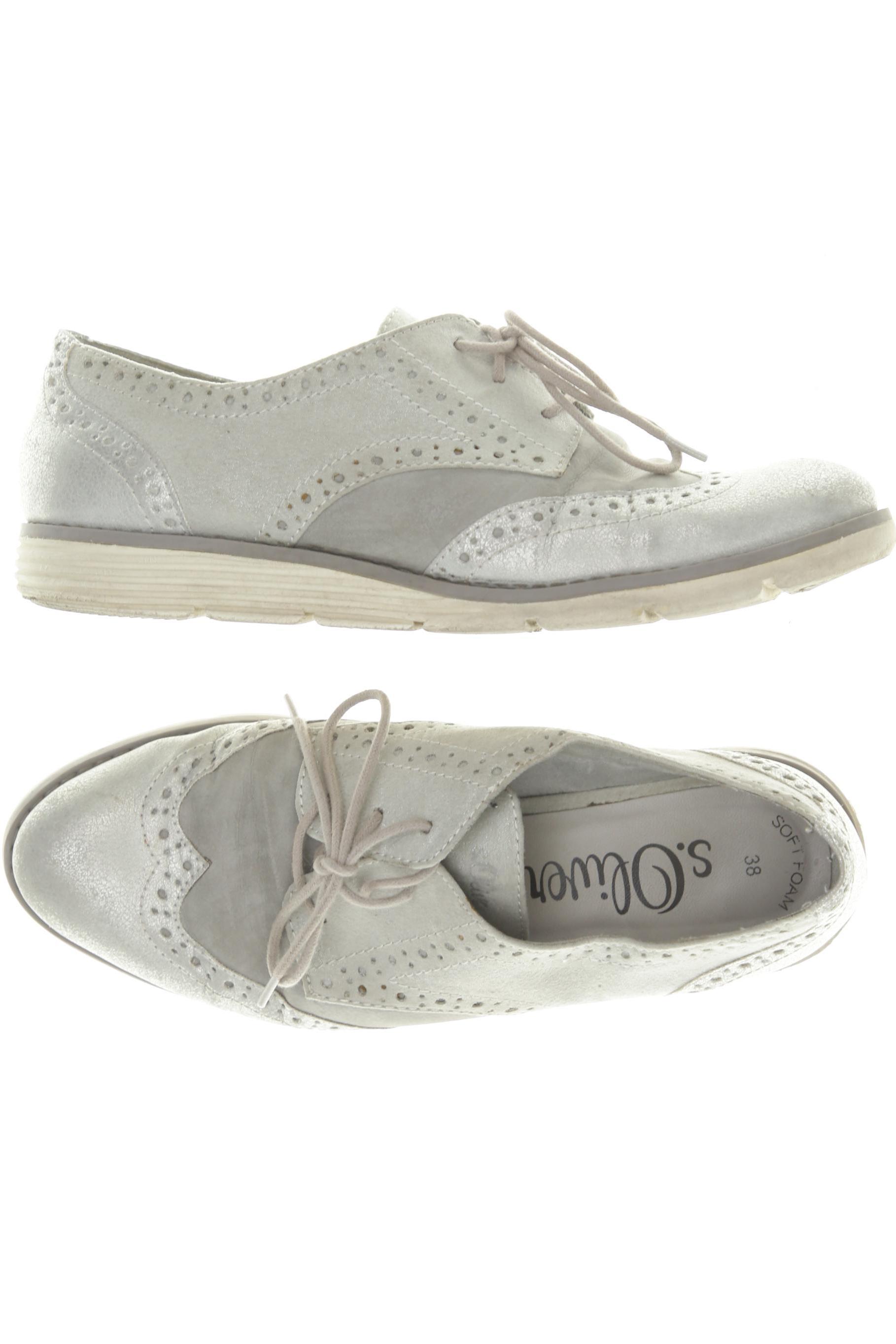 

s.Oliver Damen Halbschuh, grau, Gr. 38