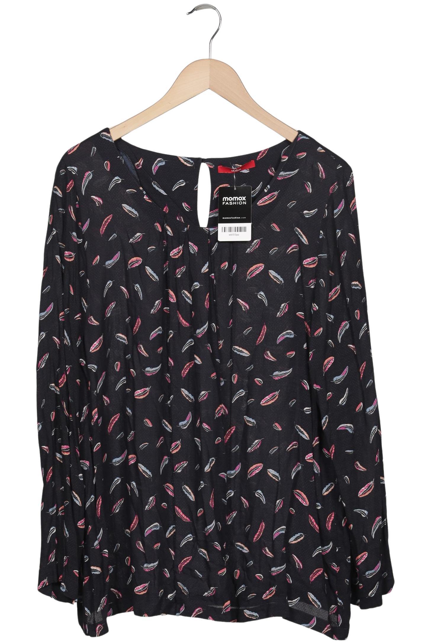 

s.Oliver Damen Bluse, schwarz, Gr. 44