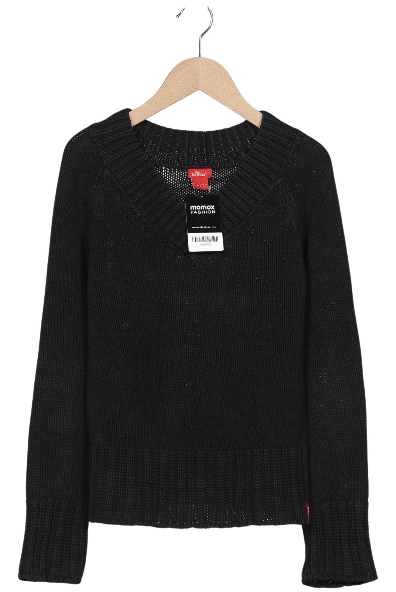 

s.Oliver Damen Pullover, schwarz, Gr. 36