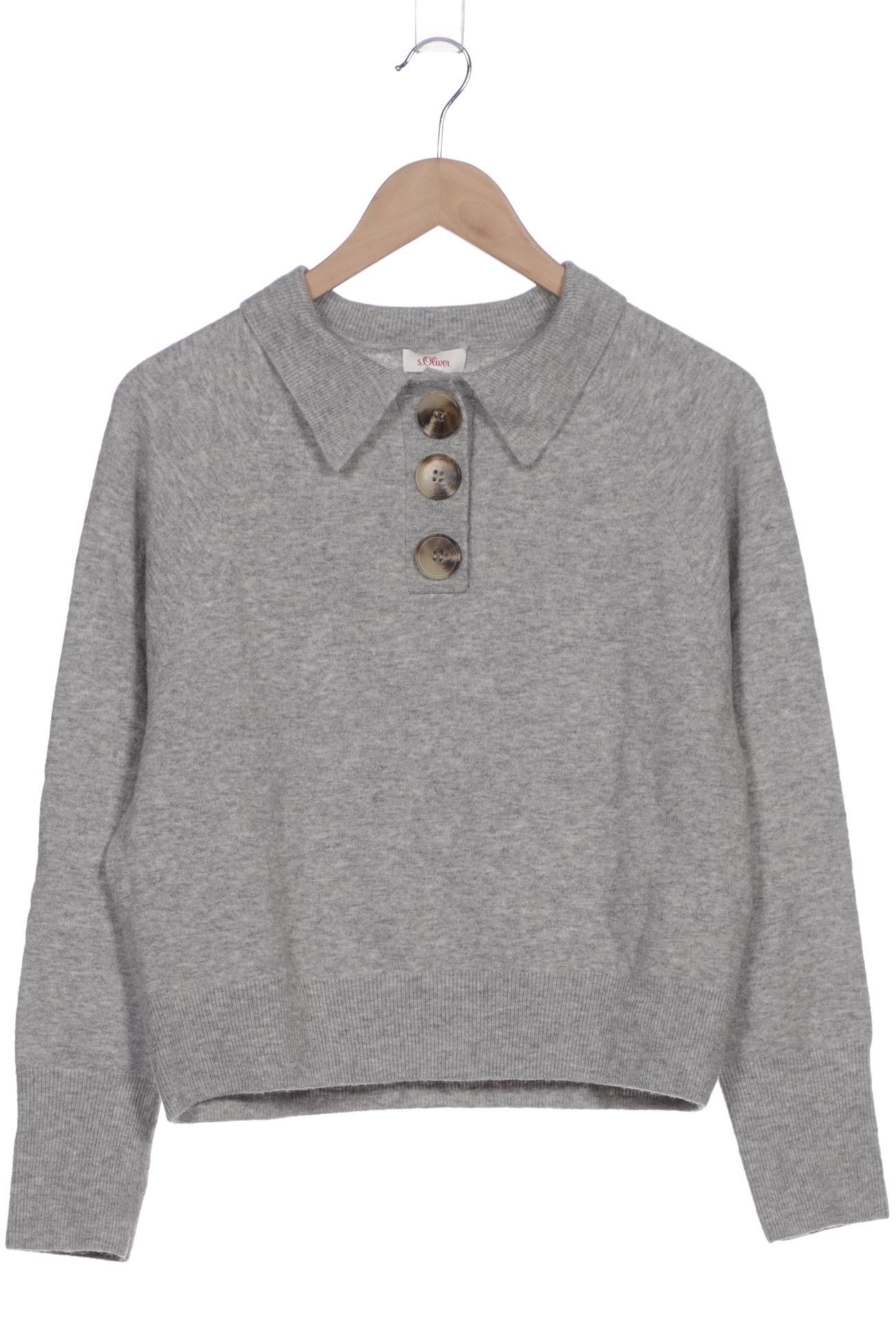 

s.Oliver Damen Pullover, grau, Gr. 36