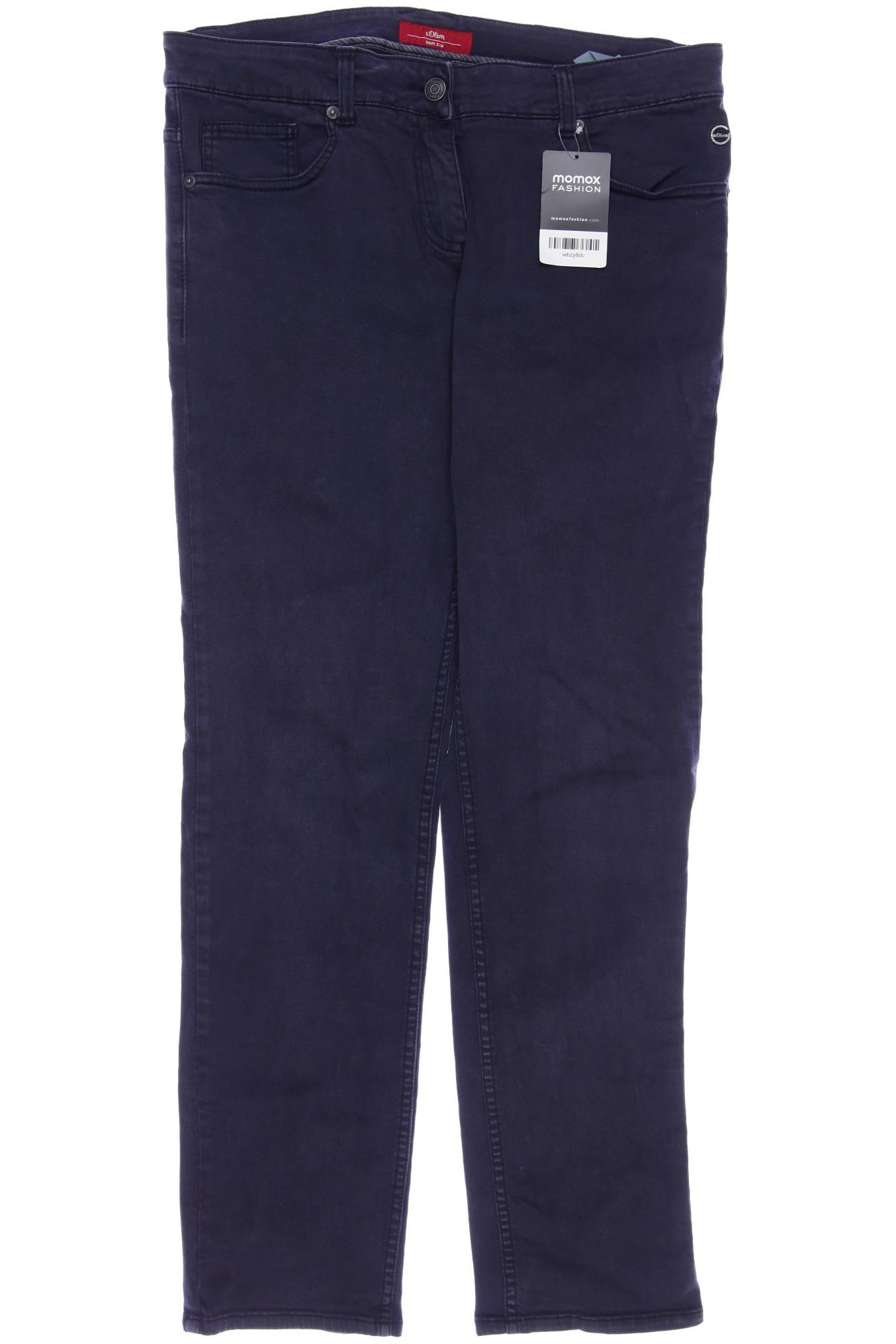 

s.Oliver Damen Jeans, marineblau