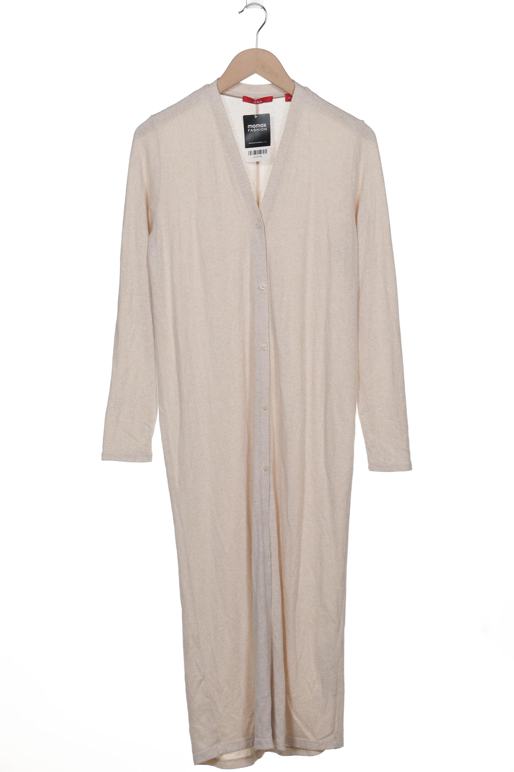 

s.Oliver Damen Strickjacke, beige, Gr. 36