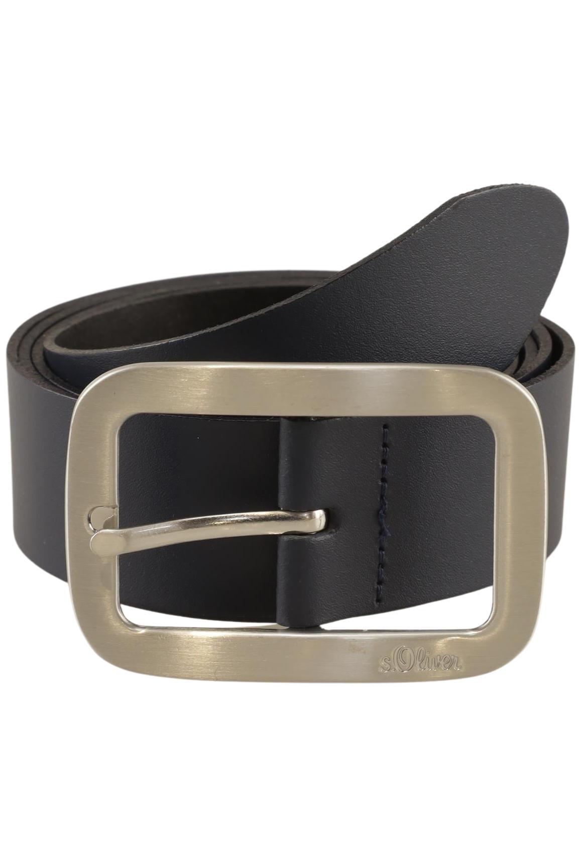 

s.Oliver Damen Gürtel, marineblau, Gr. 100