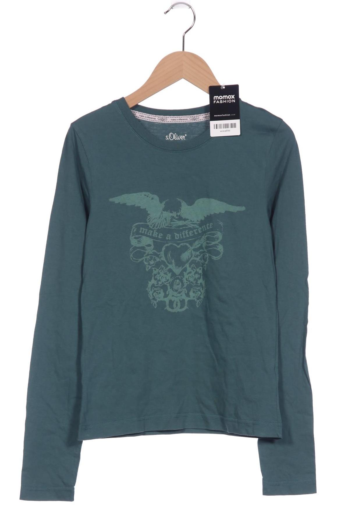 

s.Oliver Damen Langarmshirt, türkis, Gr. 34