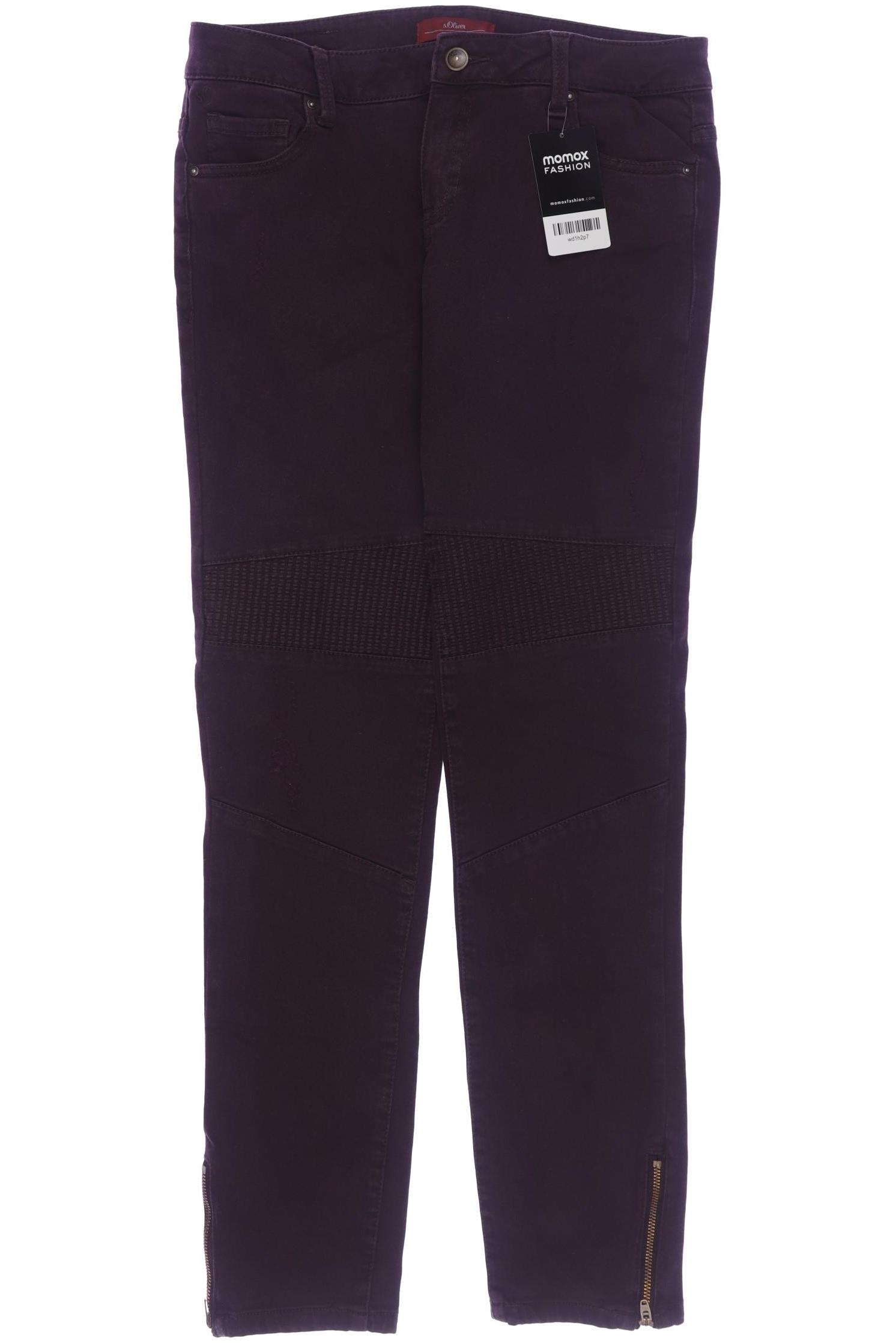 

s.Oliver Damen Jeans, bordeaux, Gr. 34