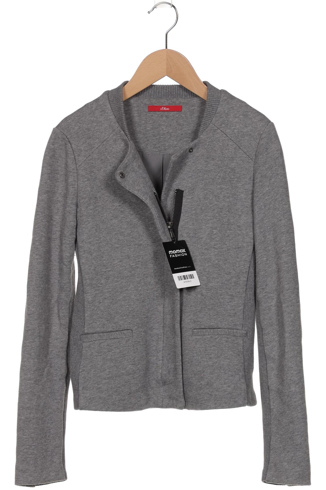 

s.Oliver Damen Jacke, grau, Gr. 34