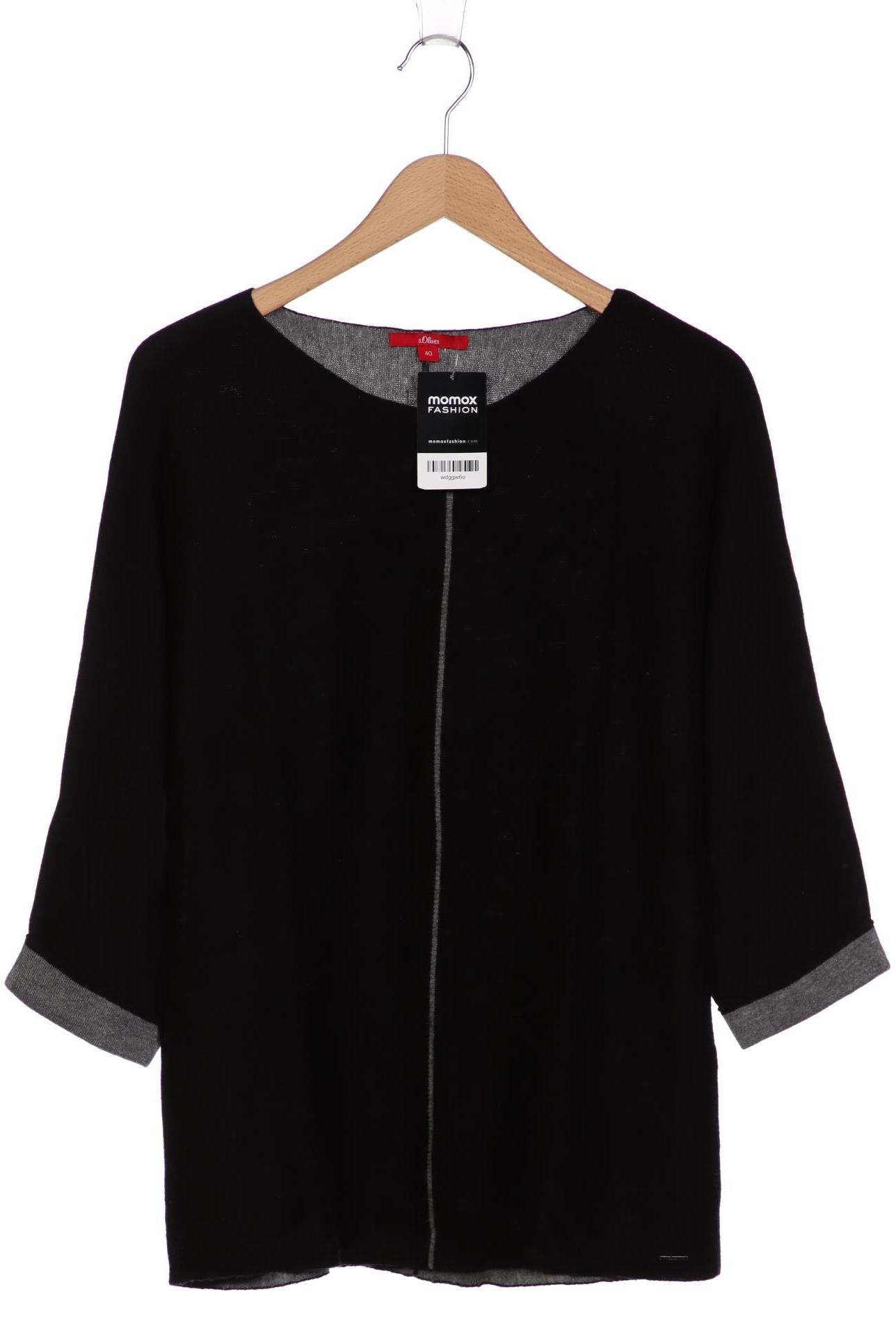 

s.Oliver Damen Pullover, schwarz, Gr. 40