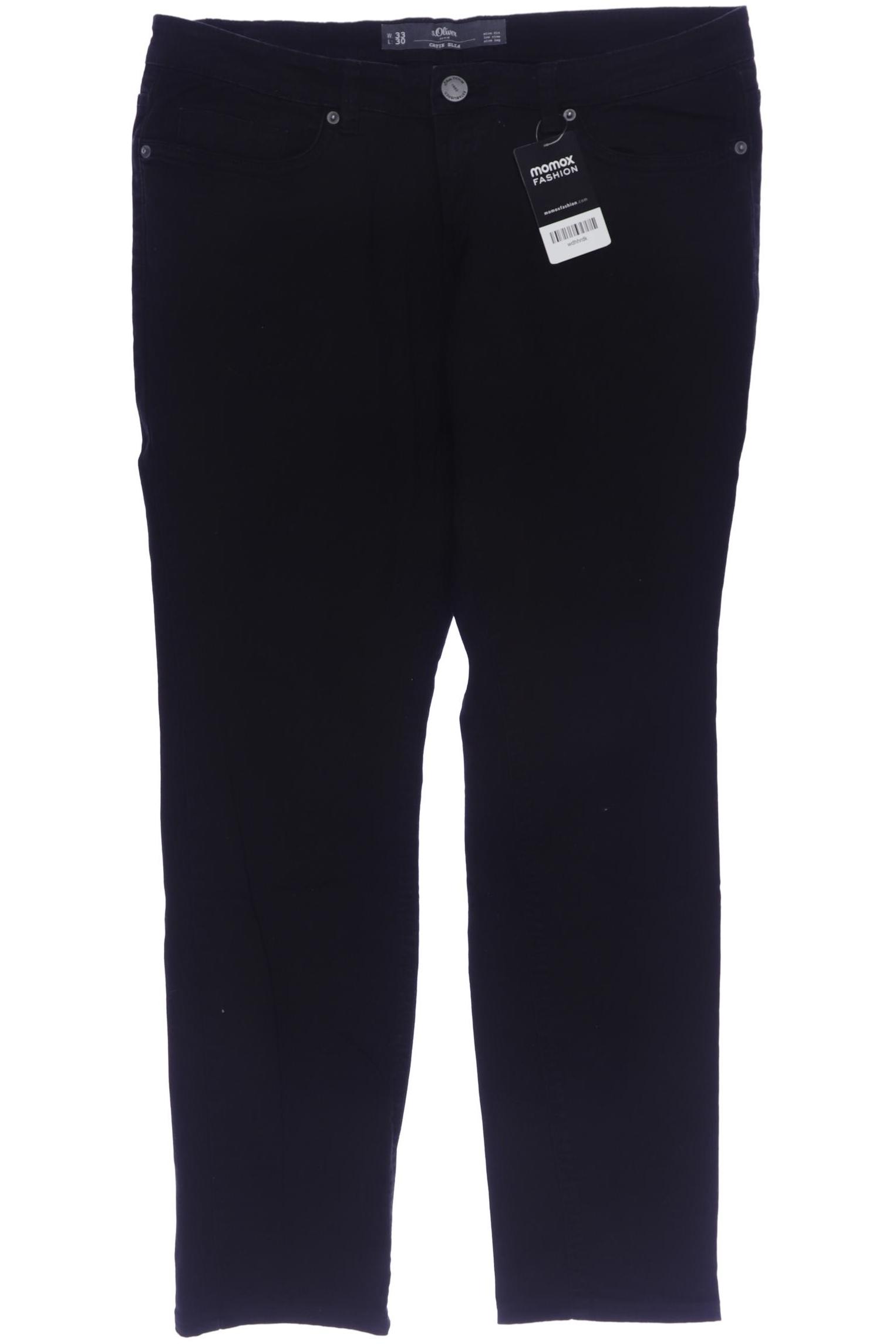 

s.Oliver Damen Jeans, schwarz, Gr. 33
