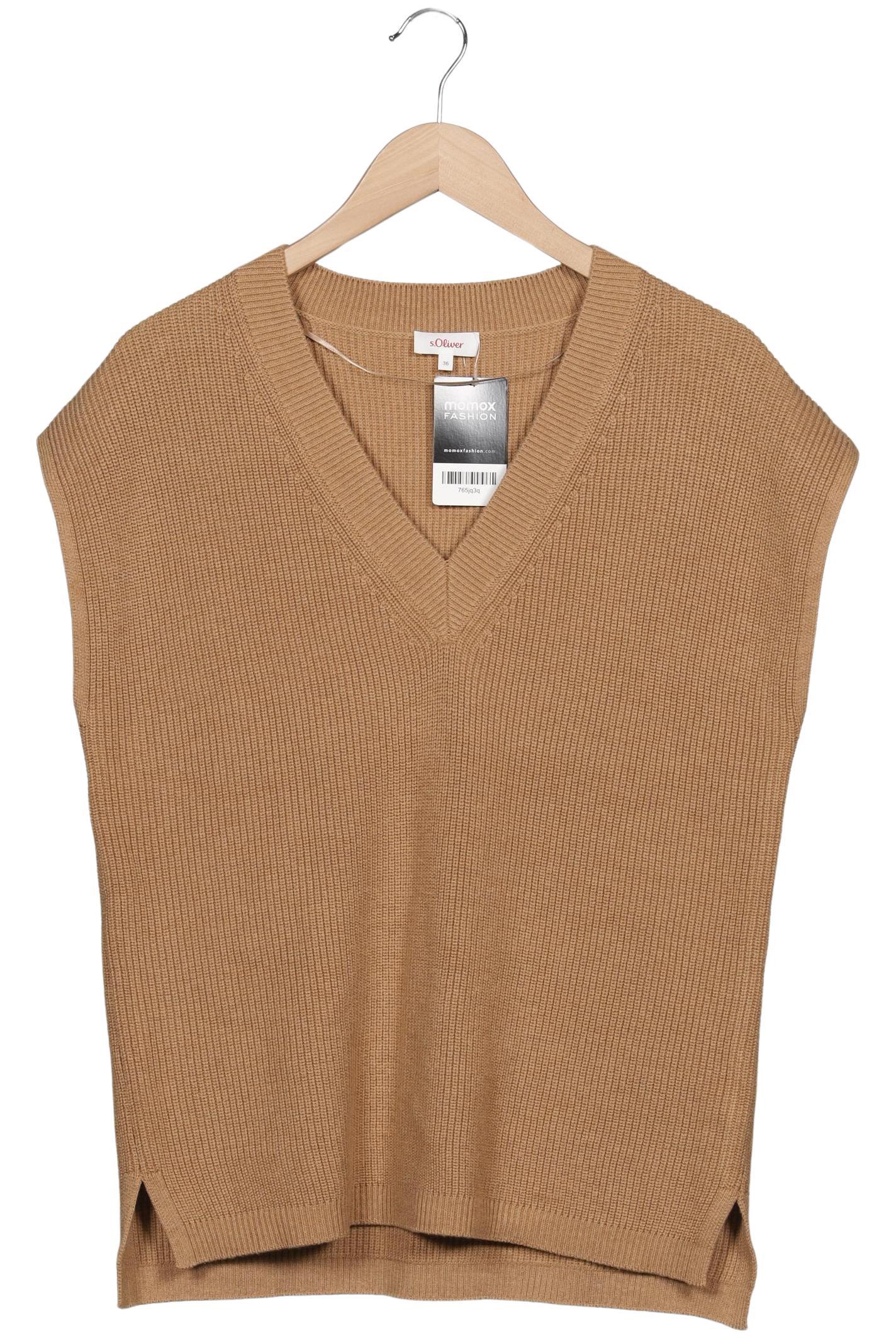 

s.Oliver Damen Pullover, beige, Gr. 36