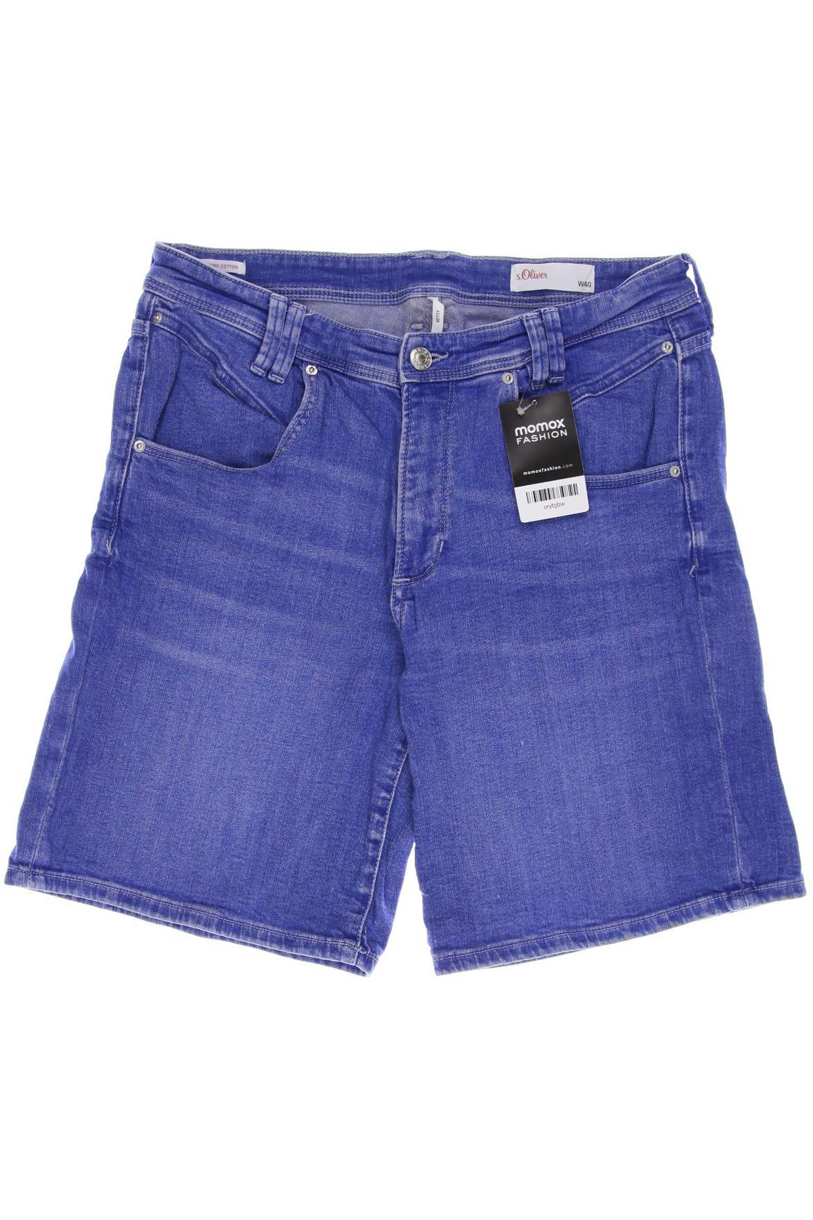

s.Oliver Damen Shorts, blau, Gr. 40