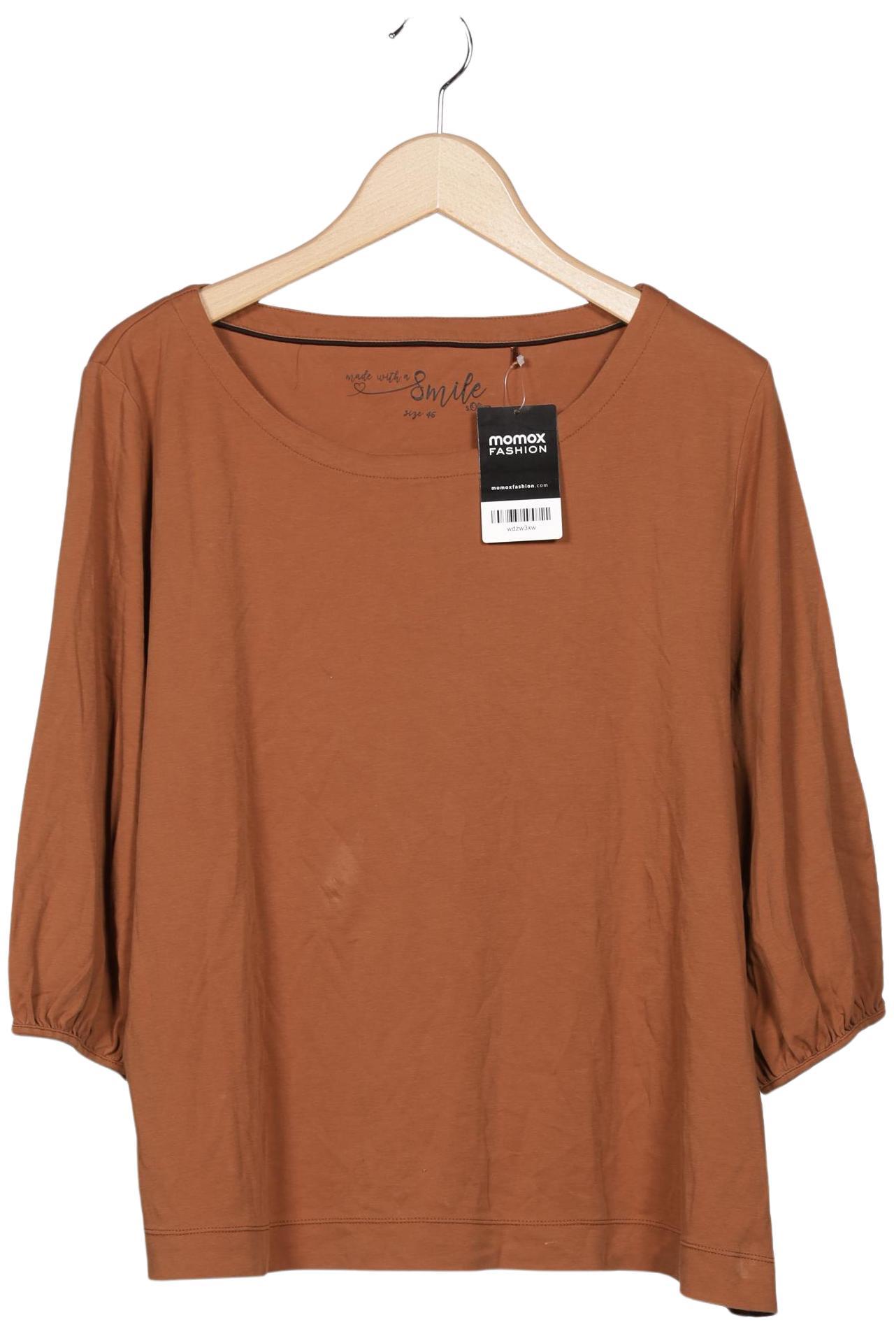 

s.Oliver Damen Langarmshirt, braun, Gr. 46