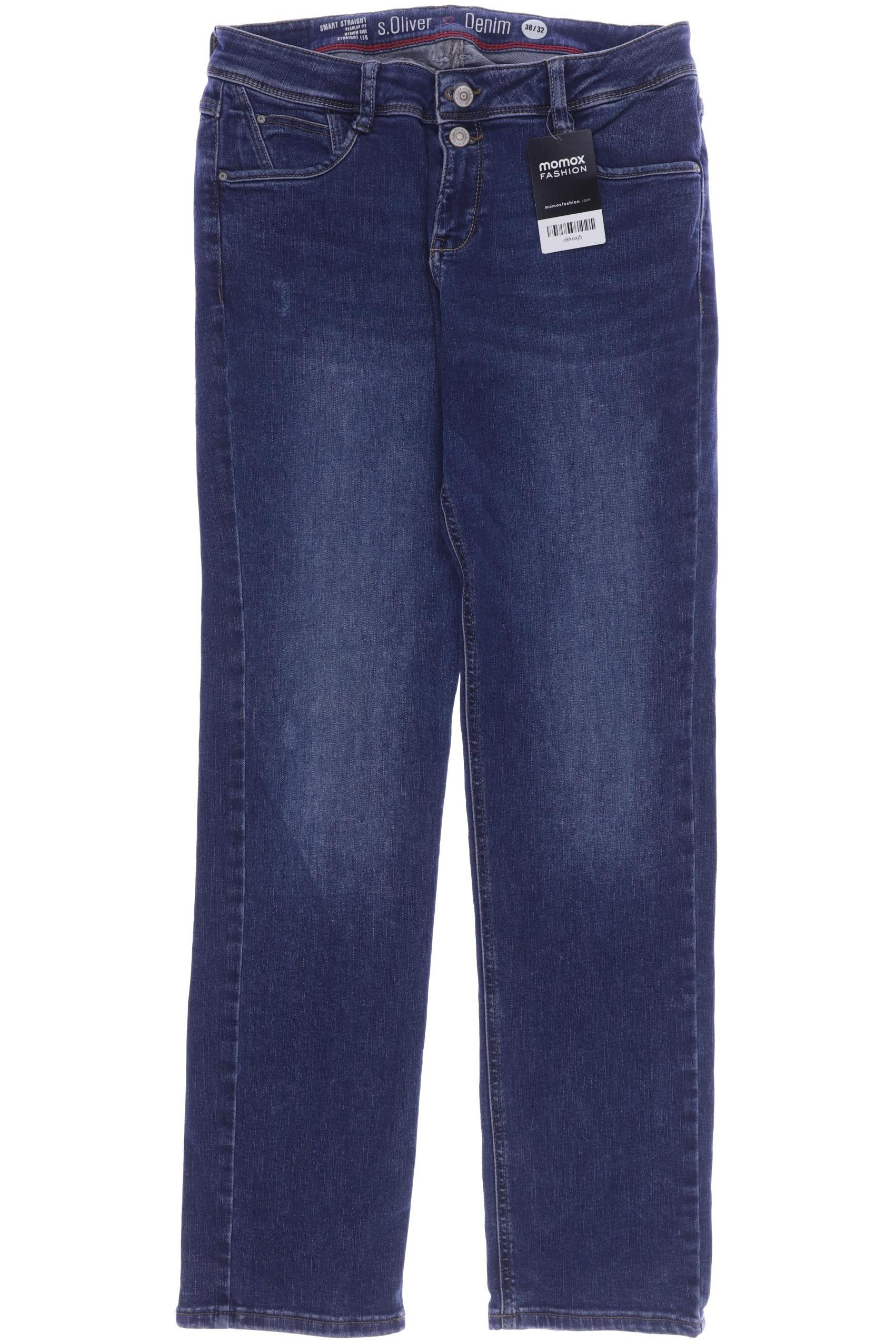 

s.Oliver Damen Jeans, blau