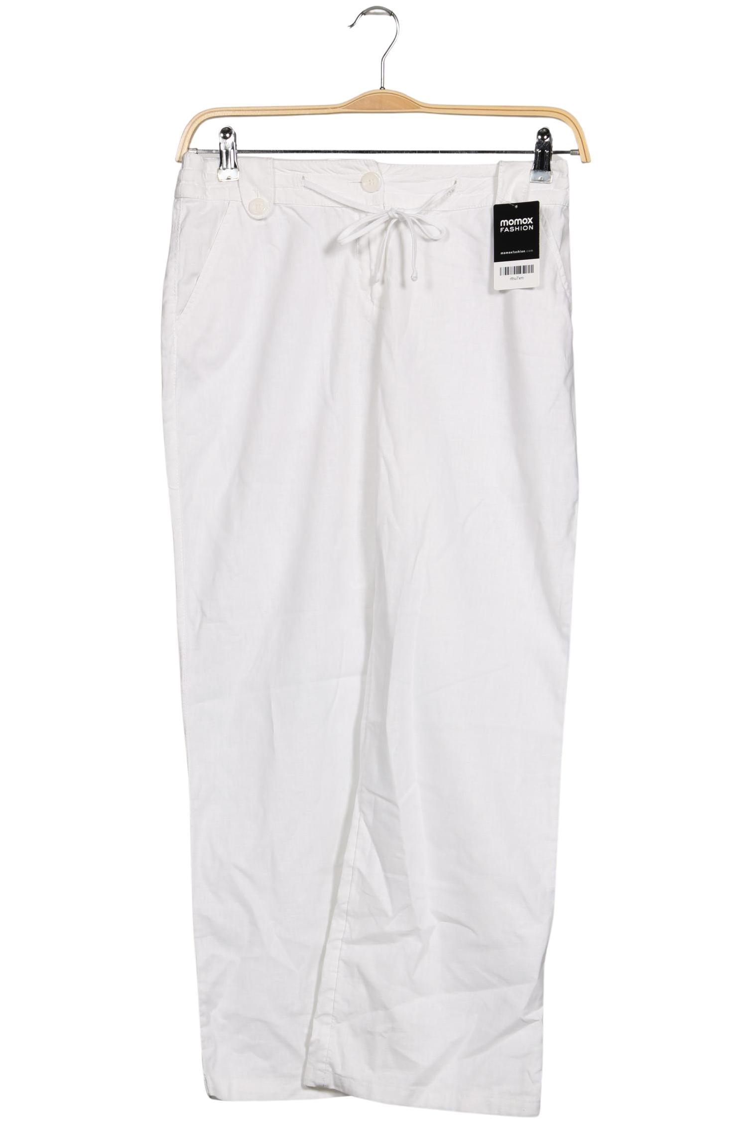 

s.Oliver Damen Stoffhose, weiß, Gr. 36