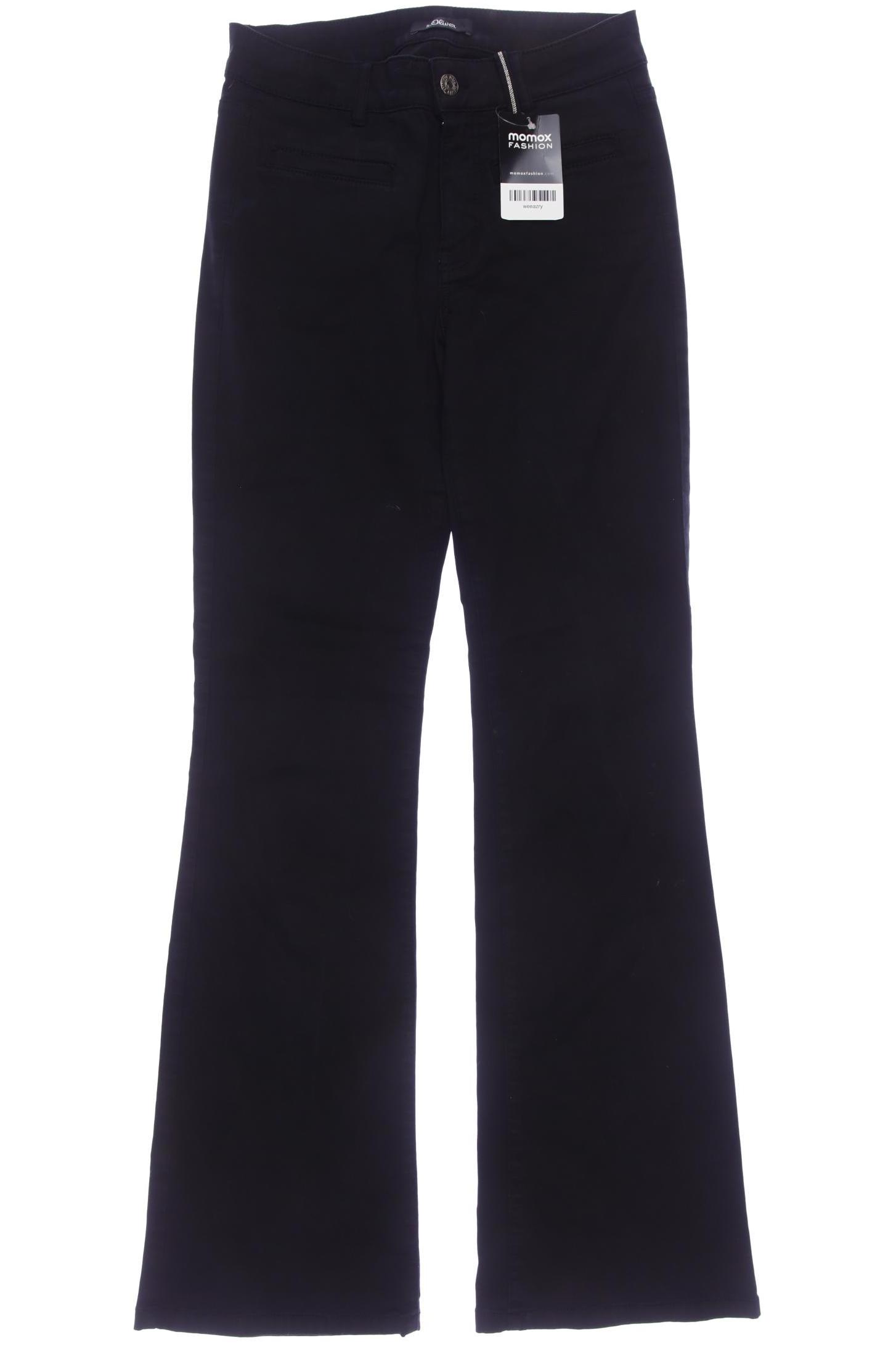

s.Oliver Damen Stoffhose, schwarz, Gr. 34