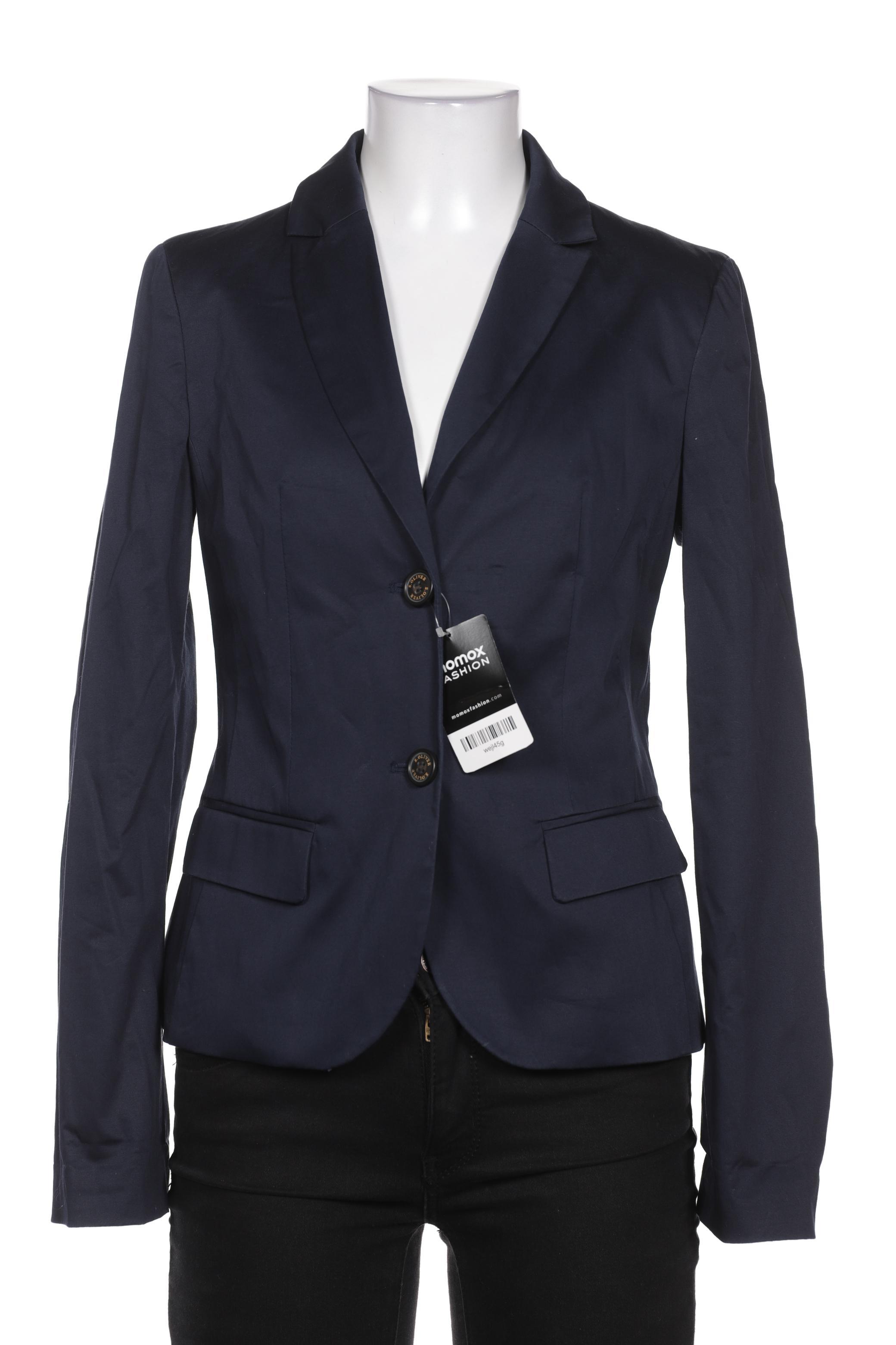 

s.Oliver Damen Blazer, marineblau