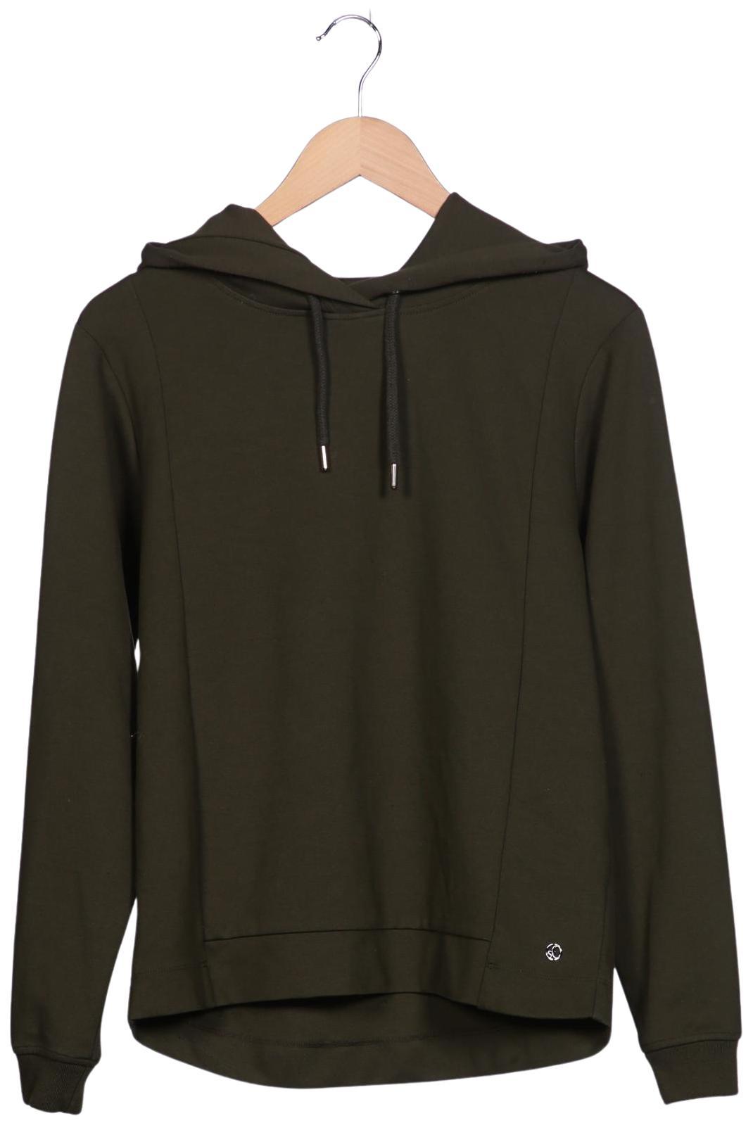 

s.Oliver Damen Kapuzenpullover, grün, Gr. 34