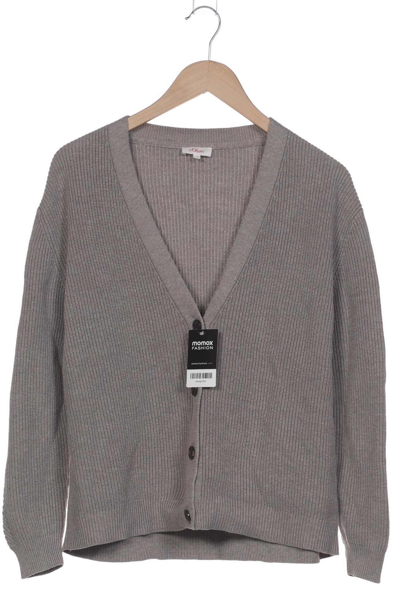 

s.Oliver Damen Strickjacke, braun, Gr. 40