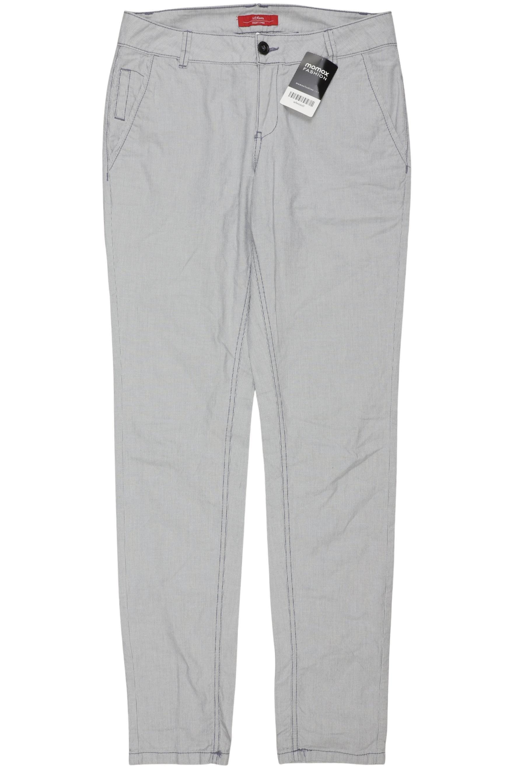 

s.Oliver Damen Stoffhose, grau, Gr. 34