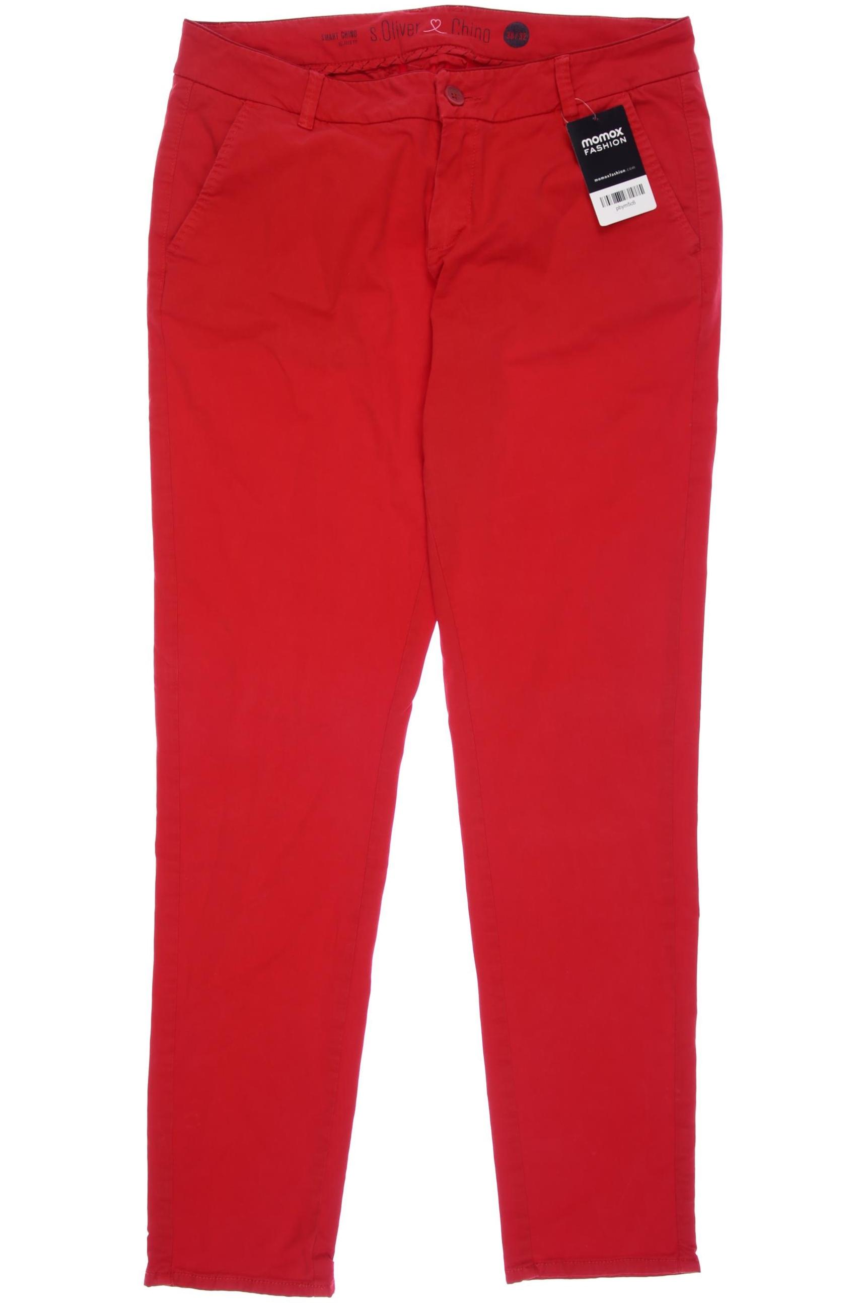 

s.Oliver Damen Stoffhose, rot, Gr. 38