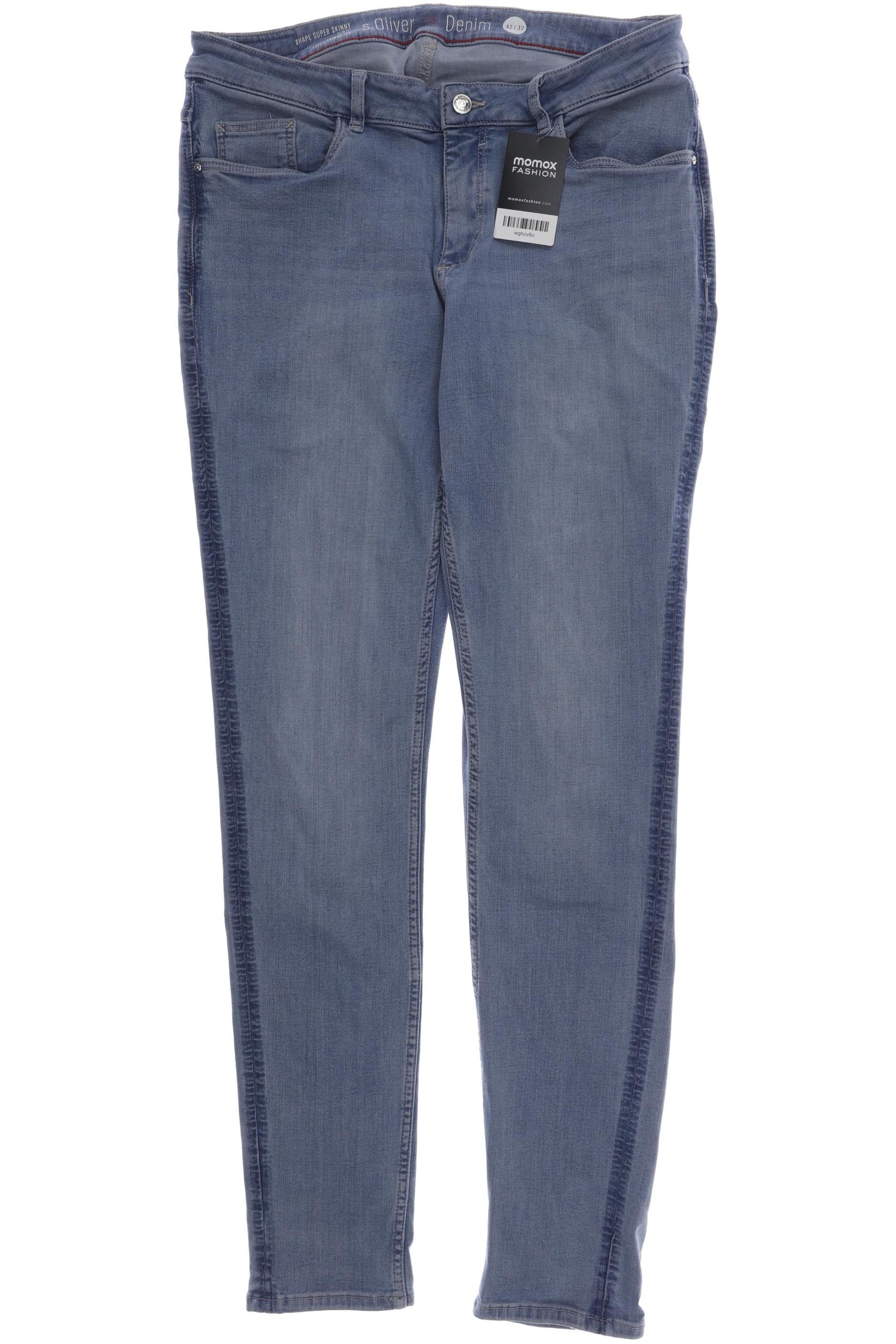 

s.Oliver Damen Jeans, blau