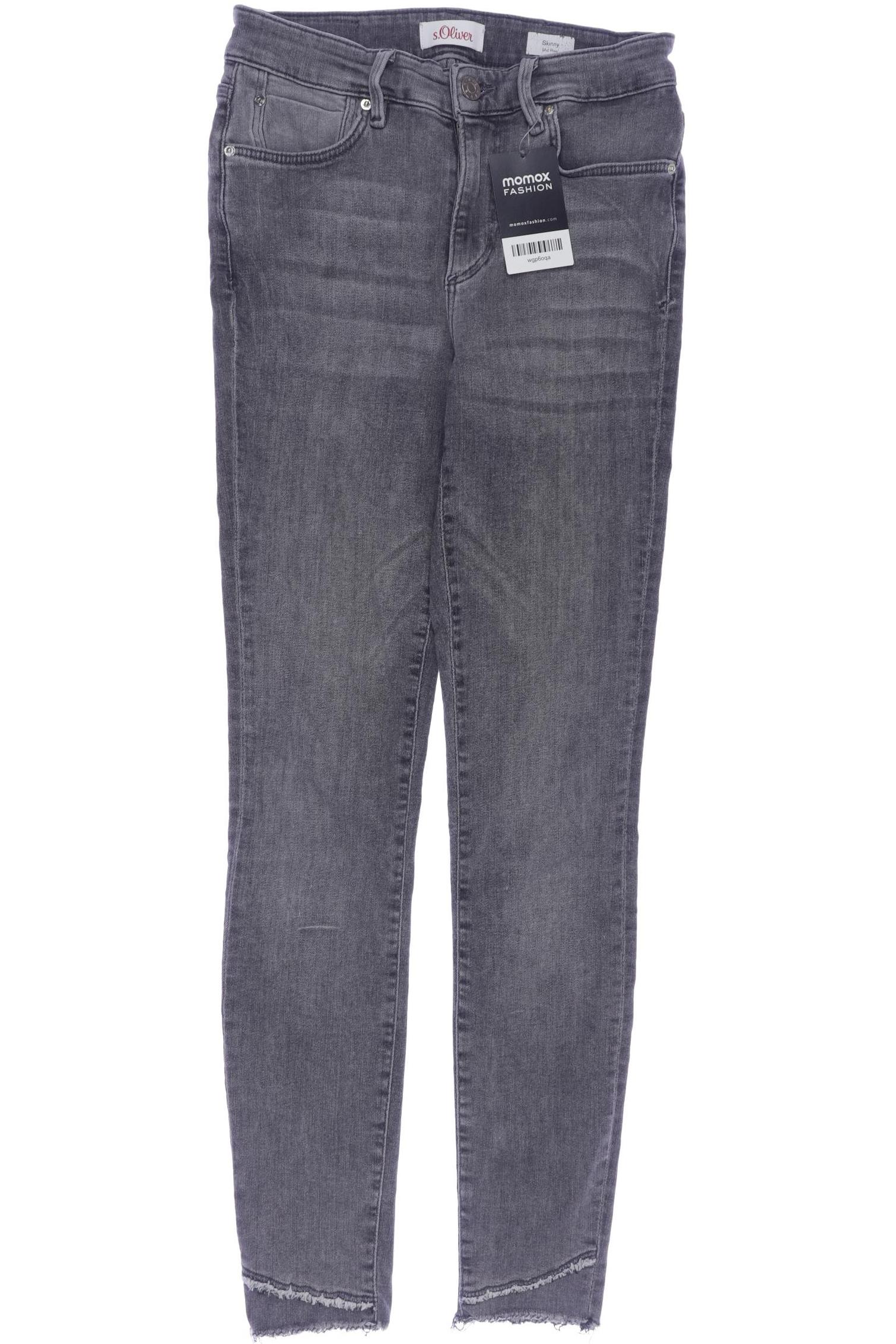 Thumbnail - s.Oliver Damen Jeans, grau, Gr. 34