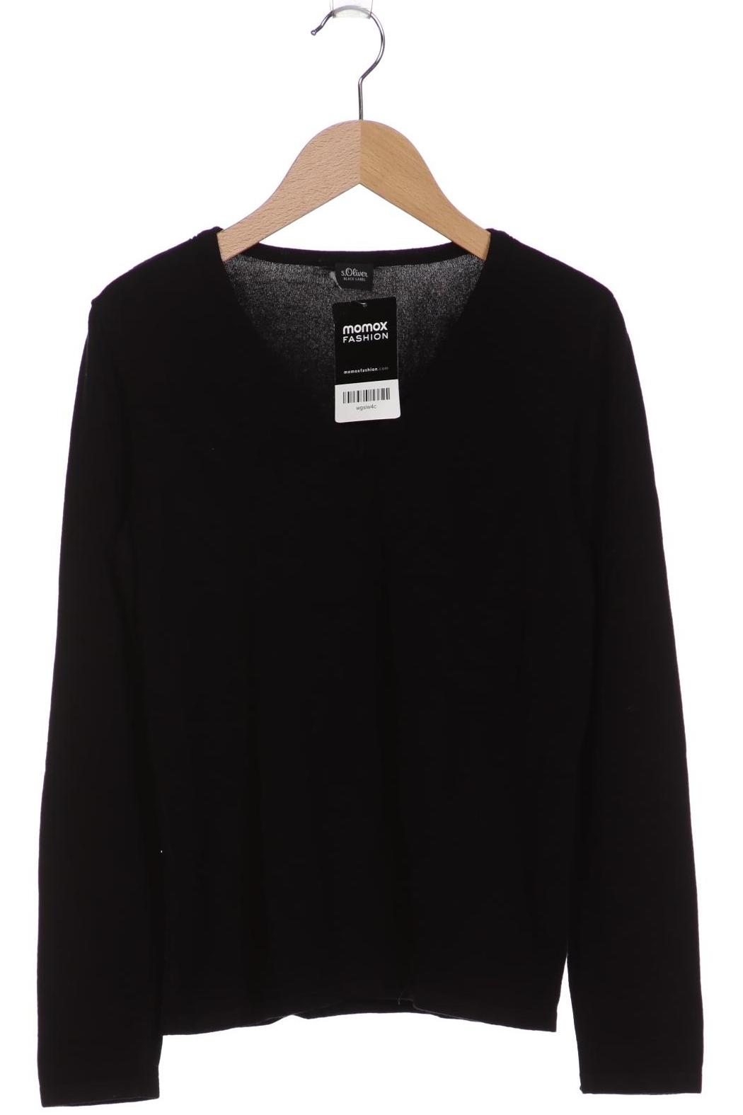 

s.Oliver Damen Pullover, schwarz, Gr. 36