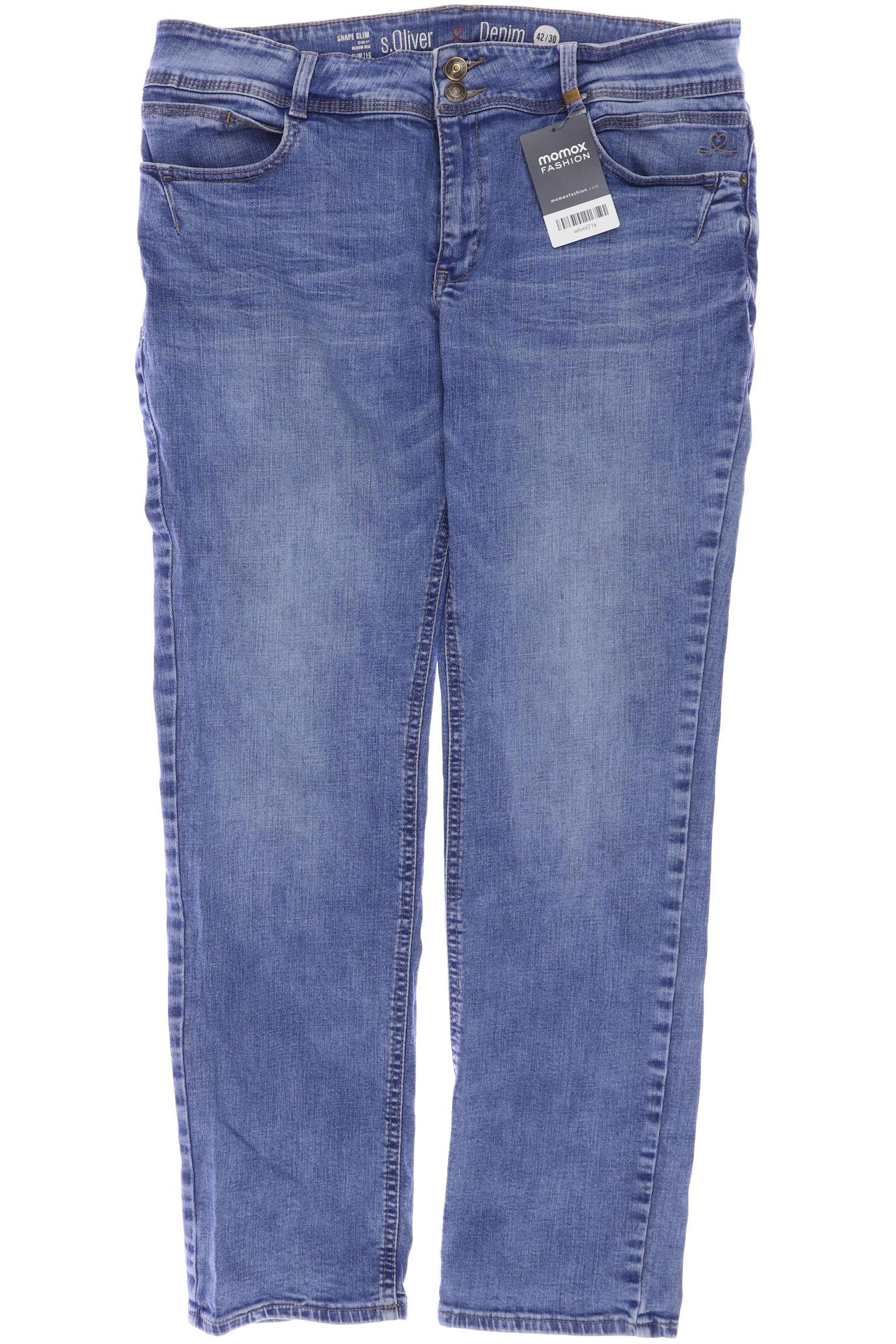 

s.Oliver Damen Jeans, blau