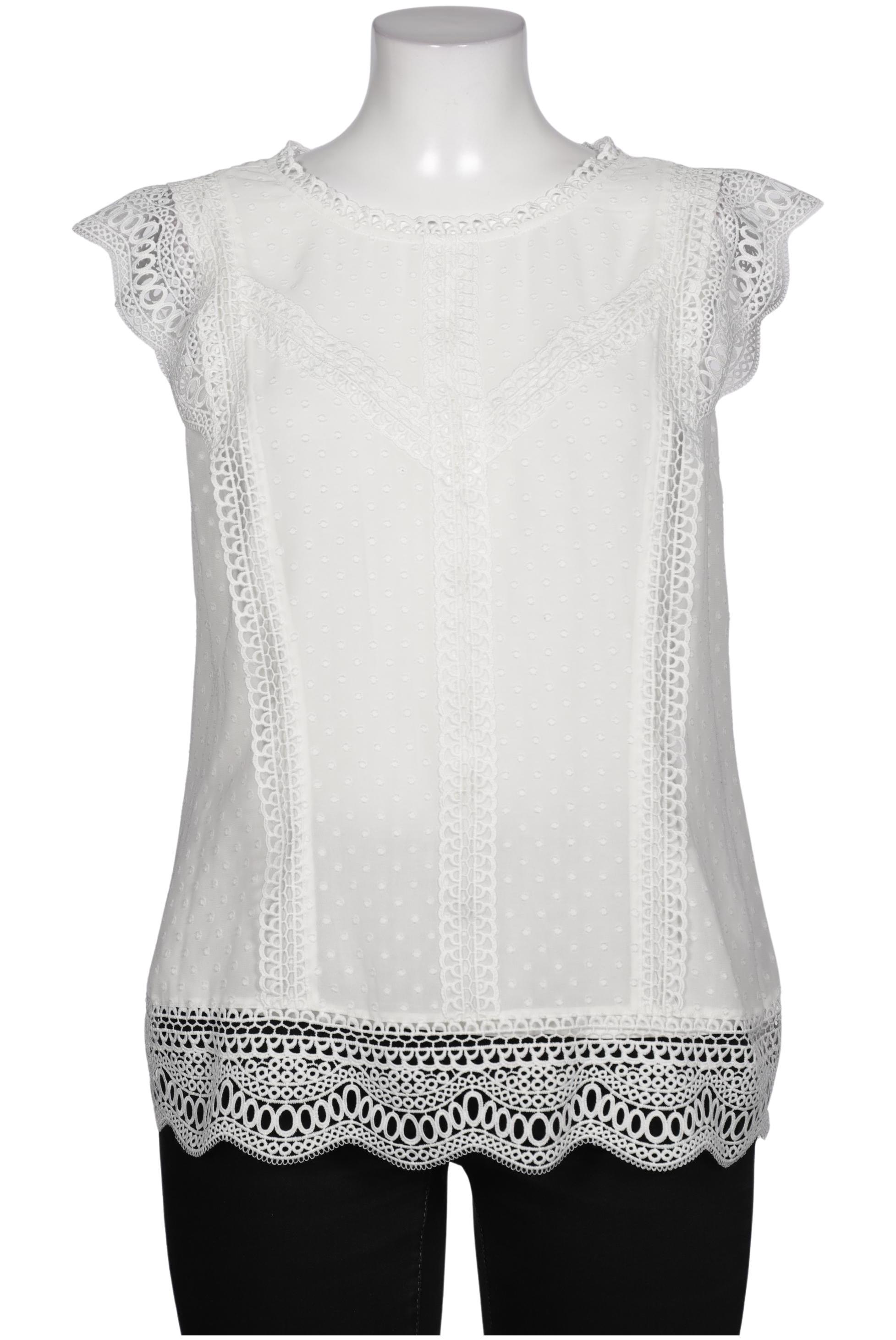 

s.Oliver Damen Bluse, weiß, Gr. 42