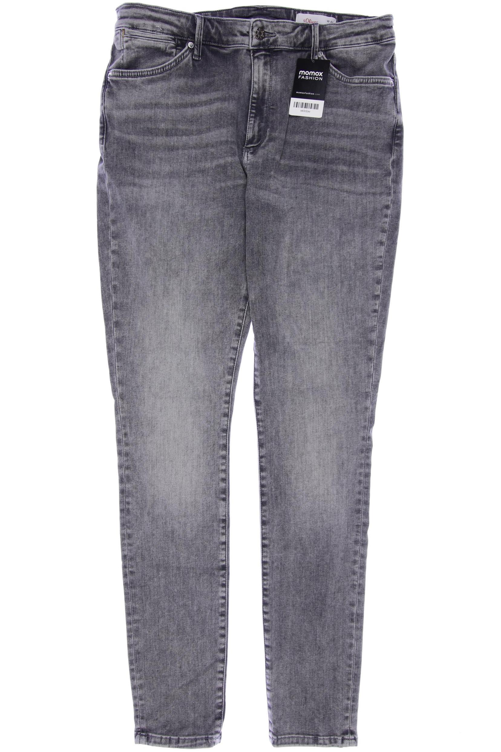 

s.Oliver Damen Jeans, grau, Gr. 44