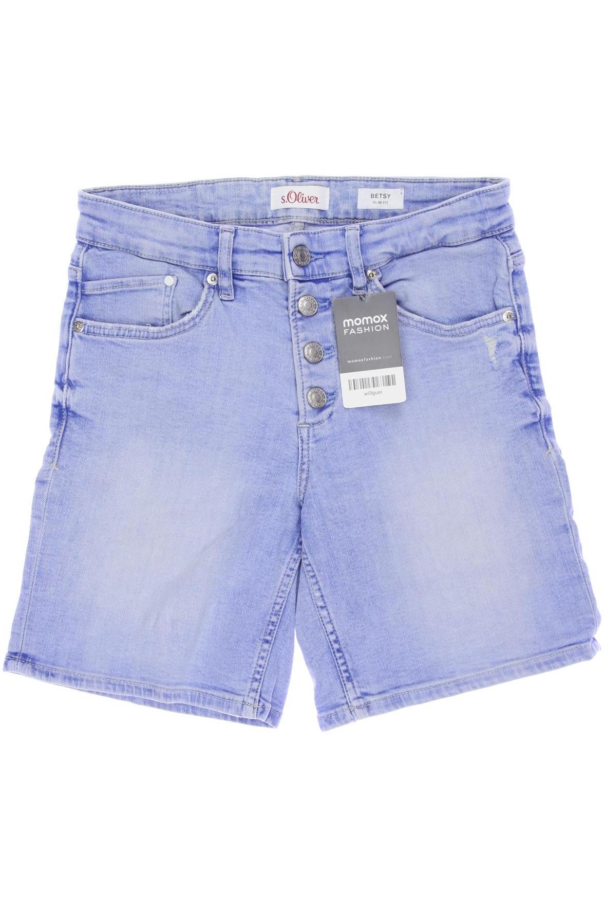 

s.Oliver Damen Shorts, blau, Gr. 34